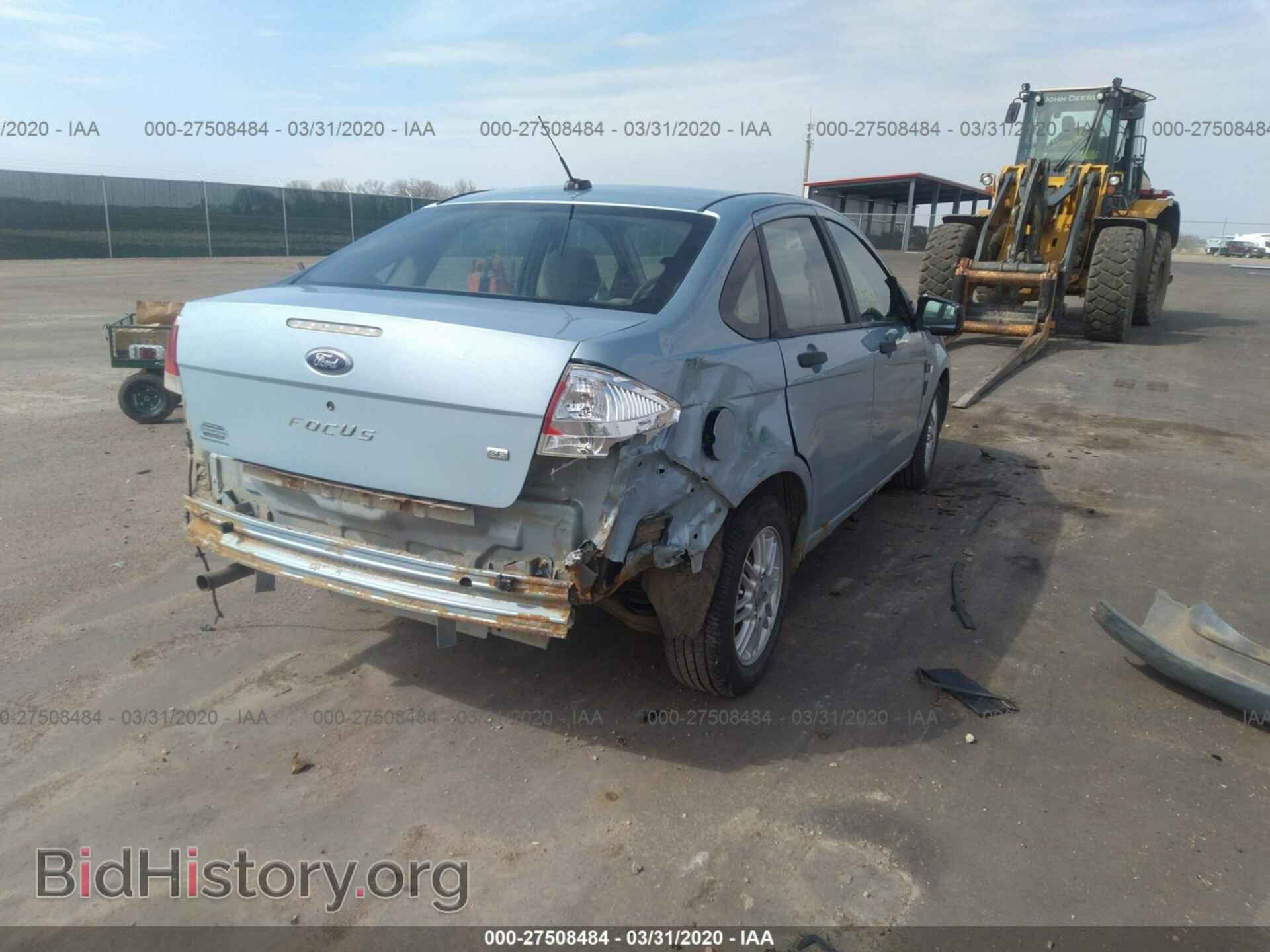 2008 FORD FOCUS - VIN: 1FAHP35NX8W170062 - Фото 4