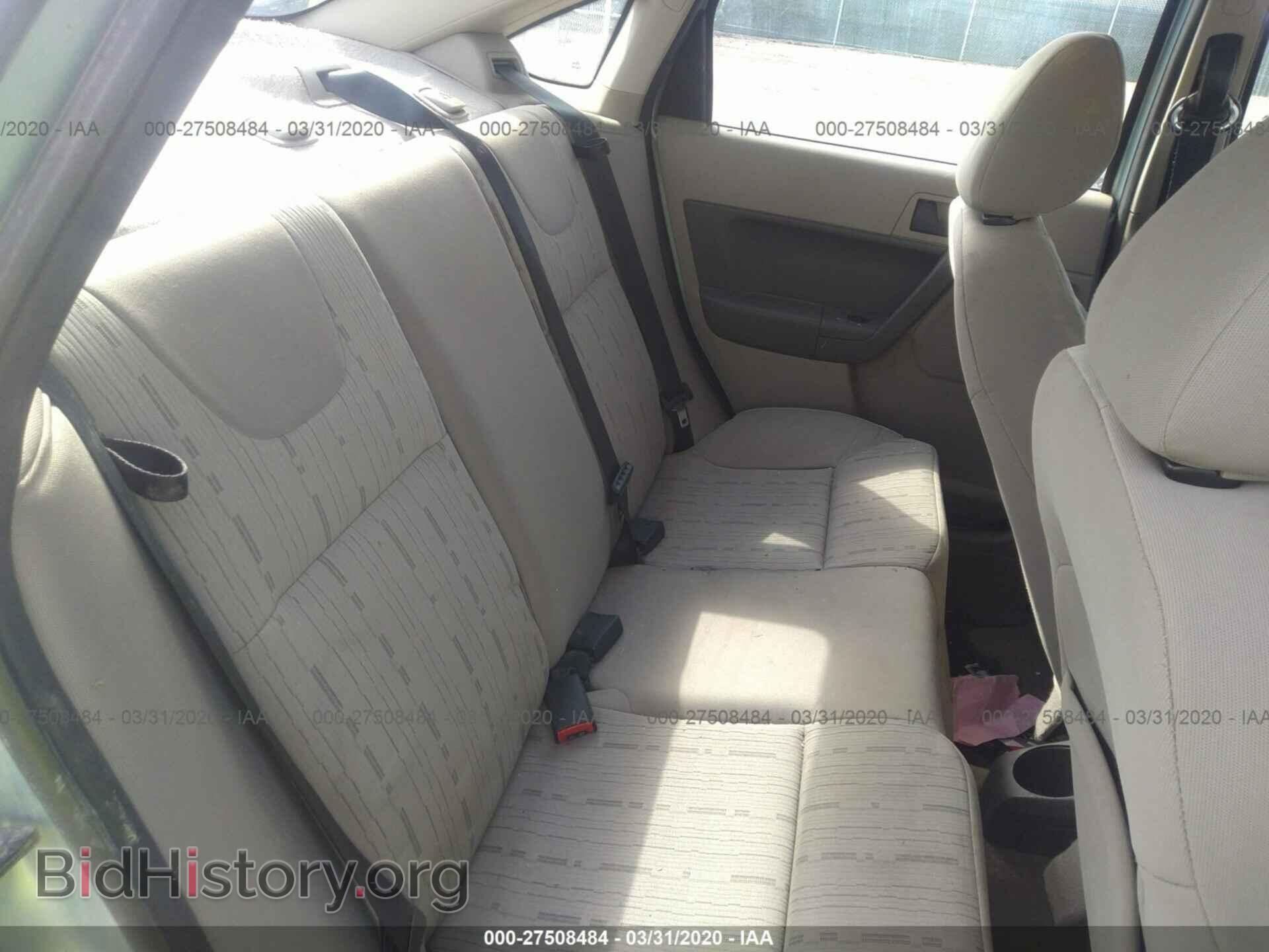 2008 FORD FOCUS - VIN: 1FAHP35NX8W170062 - Фото 8