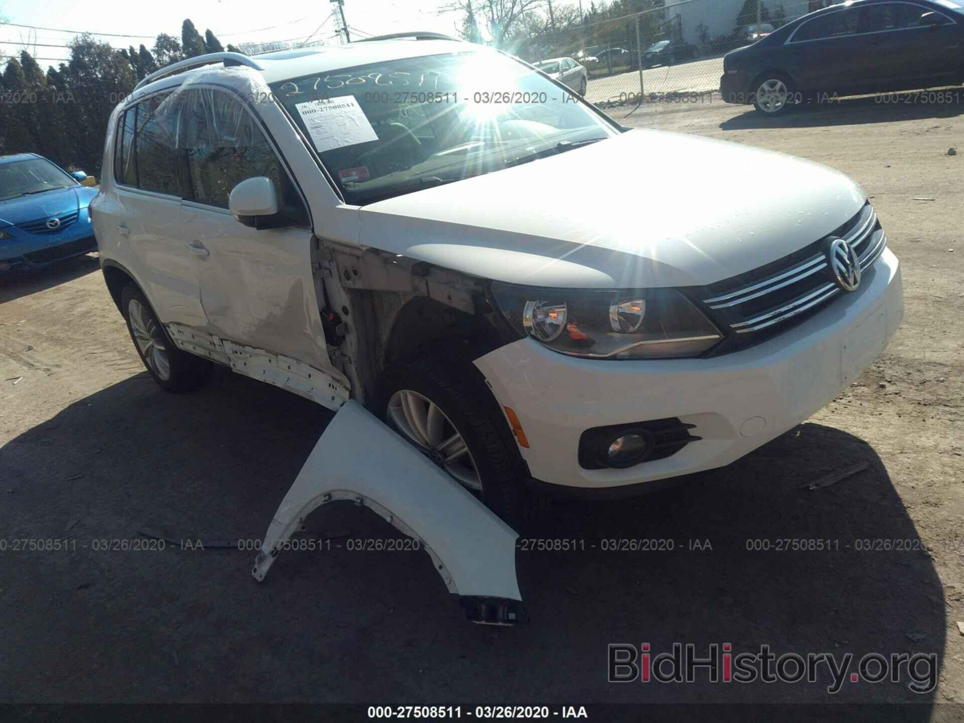 Photo WVGBV7AX9FW589212 - VOLKSWAGEN TIGUAN 2015