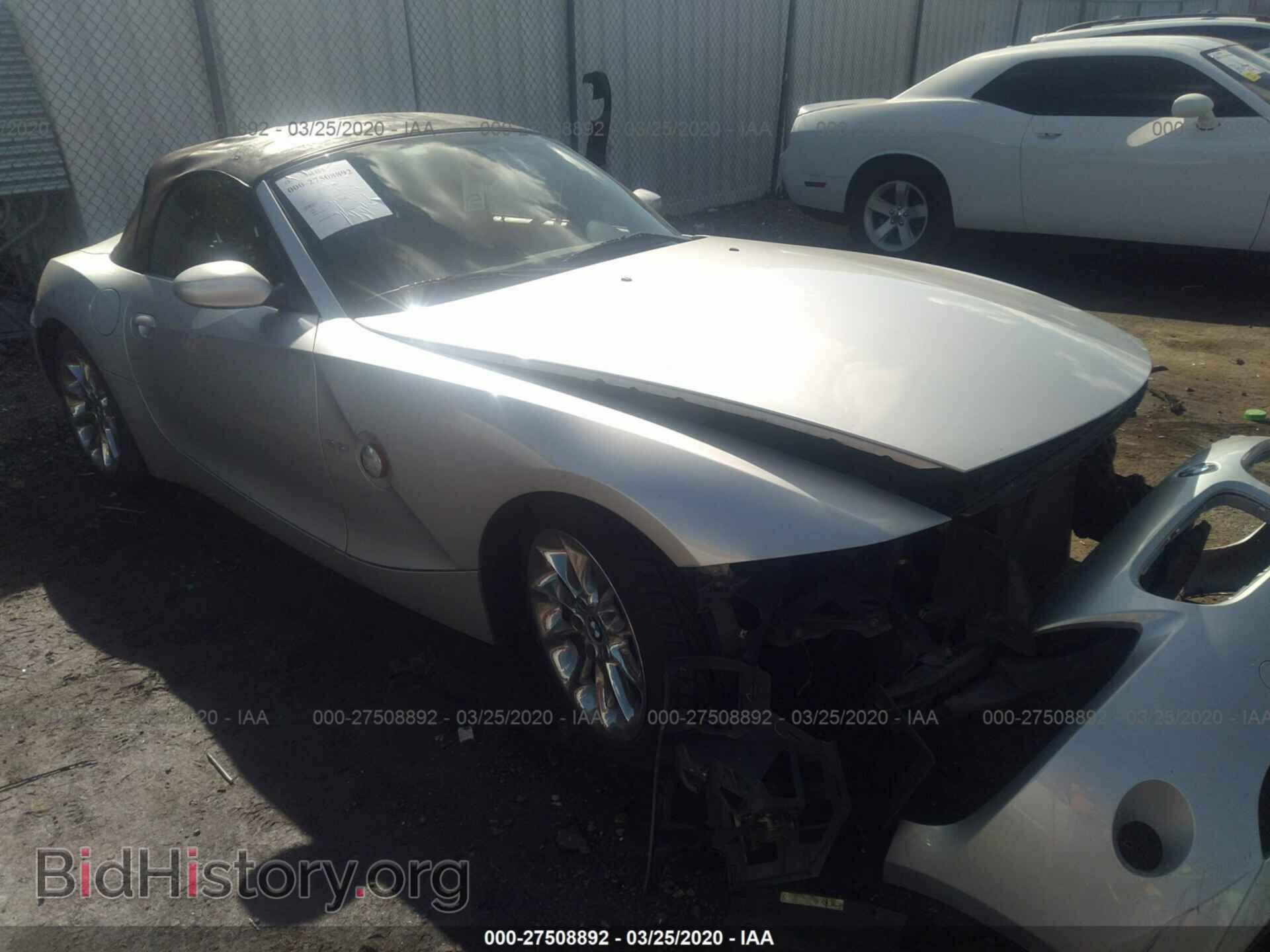 Фотография 4USBT33463LS41901 - BMW Z4 2003
