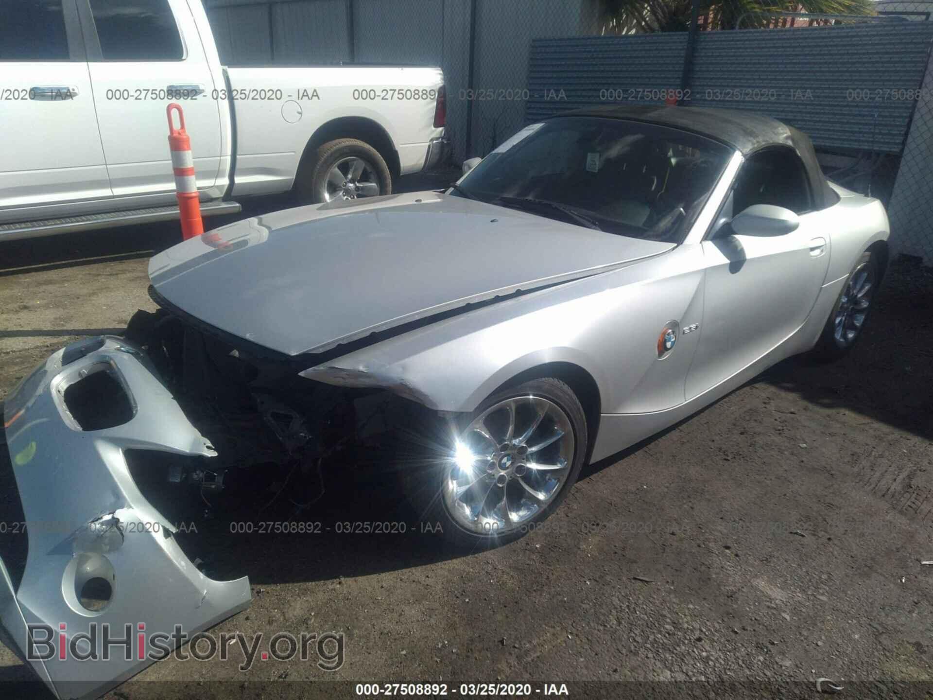 2003 BMW Z4 - VIN: 4USBT33463LS41901 - Фото 2
