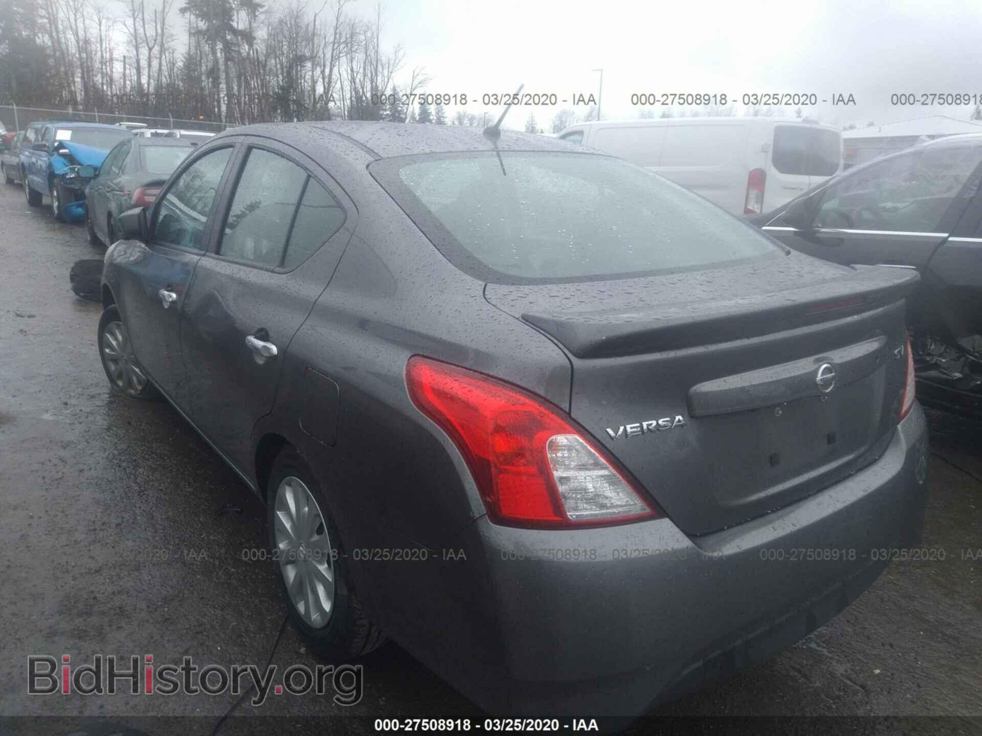 2019 NISSAN VERSA - VIN: 3N1CN7AP6KL851862 - Фото 3