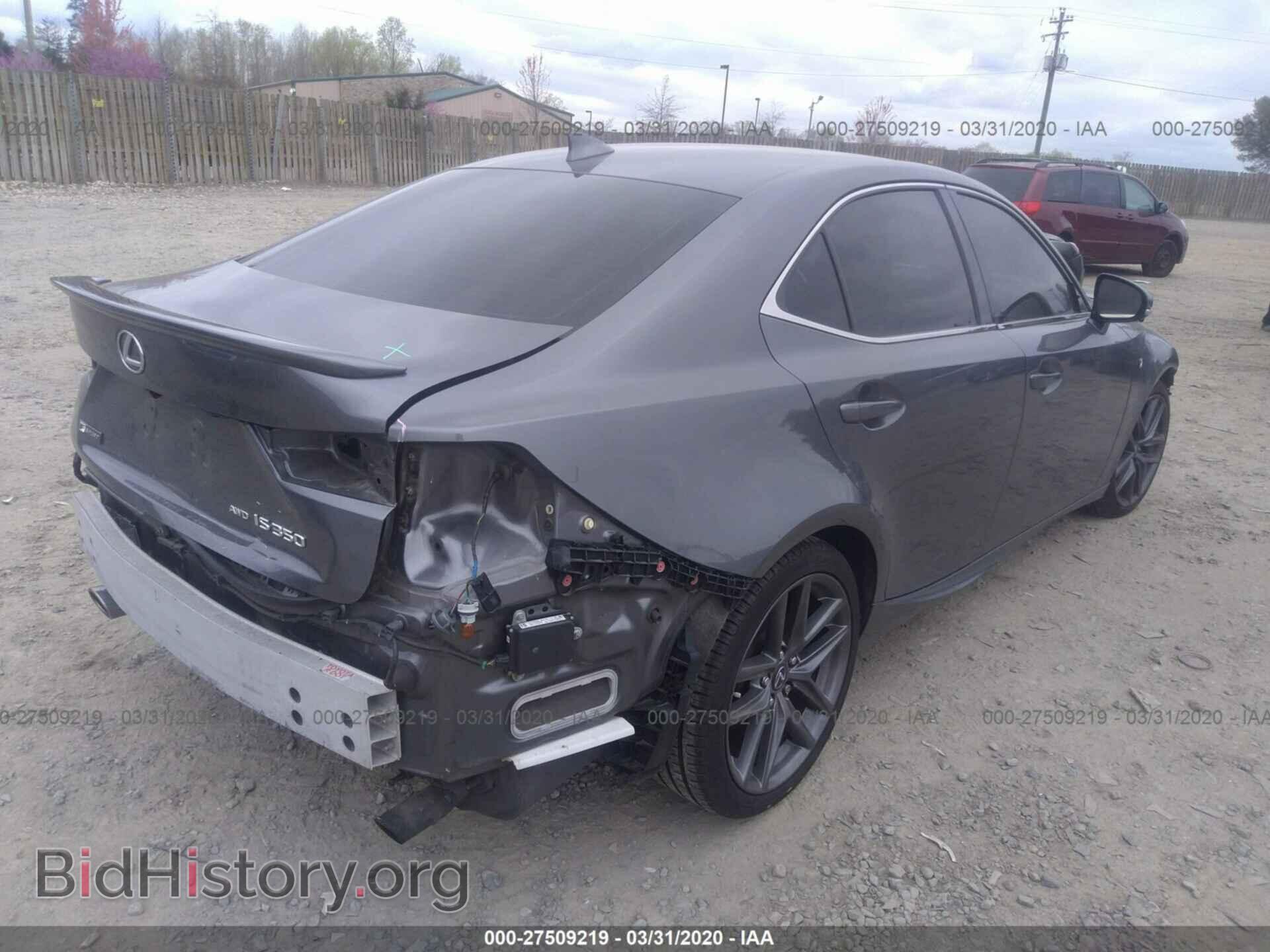 2014 LEXUS IS - VIN: JTHCE1D26E5005177 - Фото 4