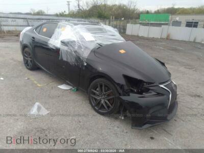 2015 Lexus IS 350, black — VIN JTHBE1D23F5022645, IAAI