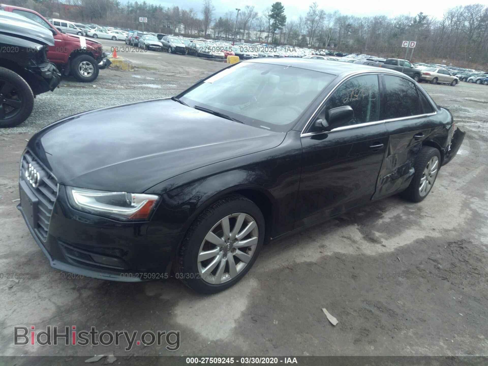 2013 AUDI A4 - VIN: WAUBFAFL5DN011905 - Photo 2