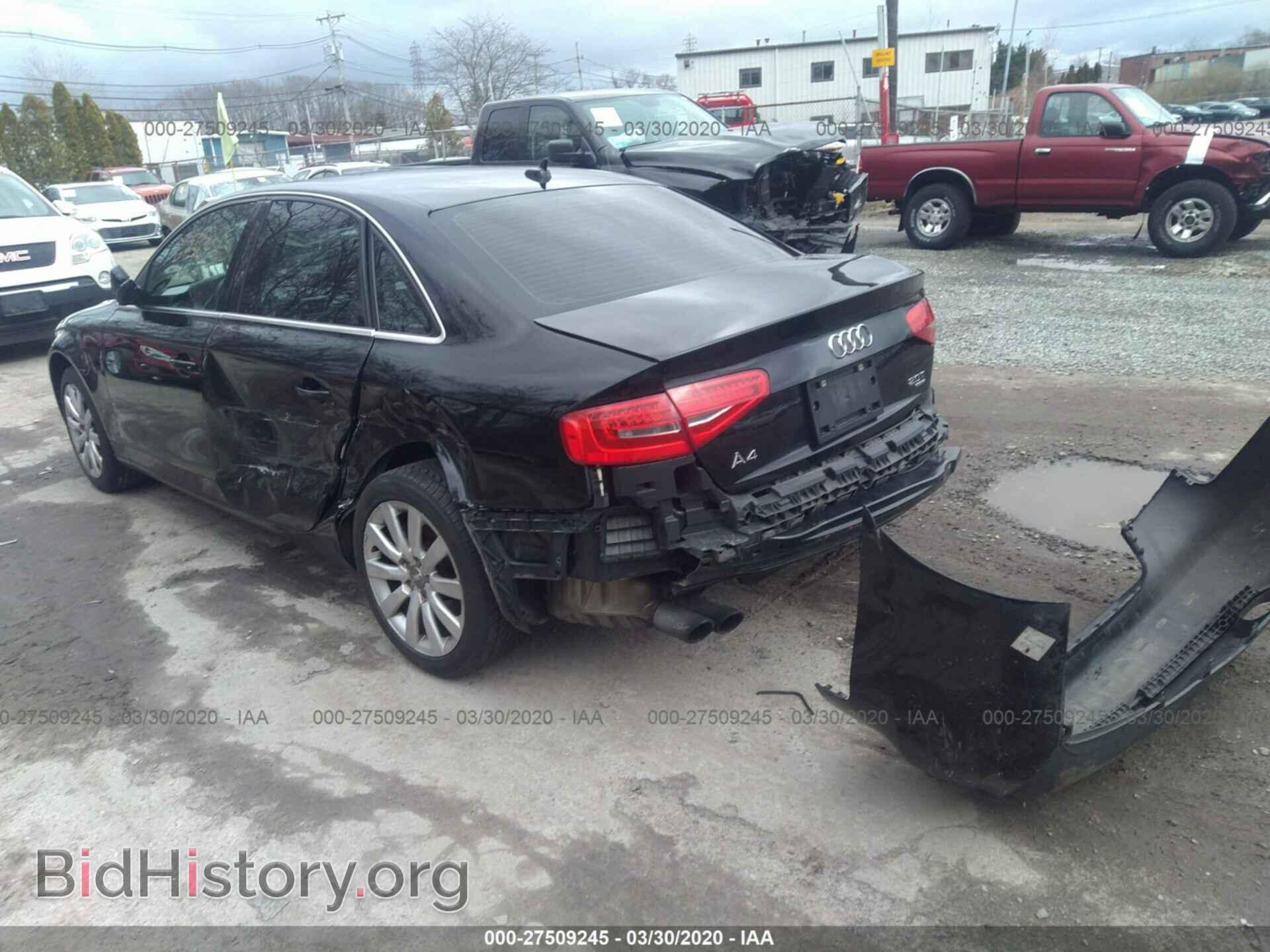 2013 AUDI A4 - VIN: WAUBFAFL5DN011905 - Photo 3