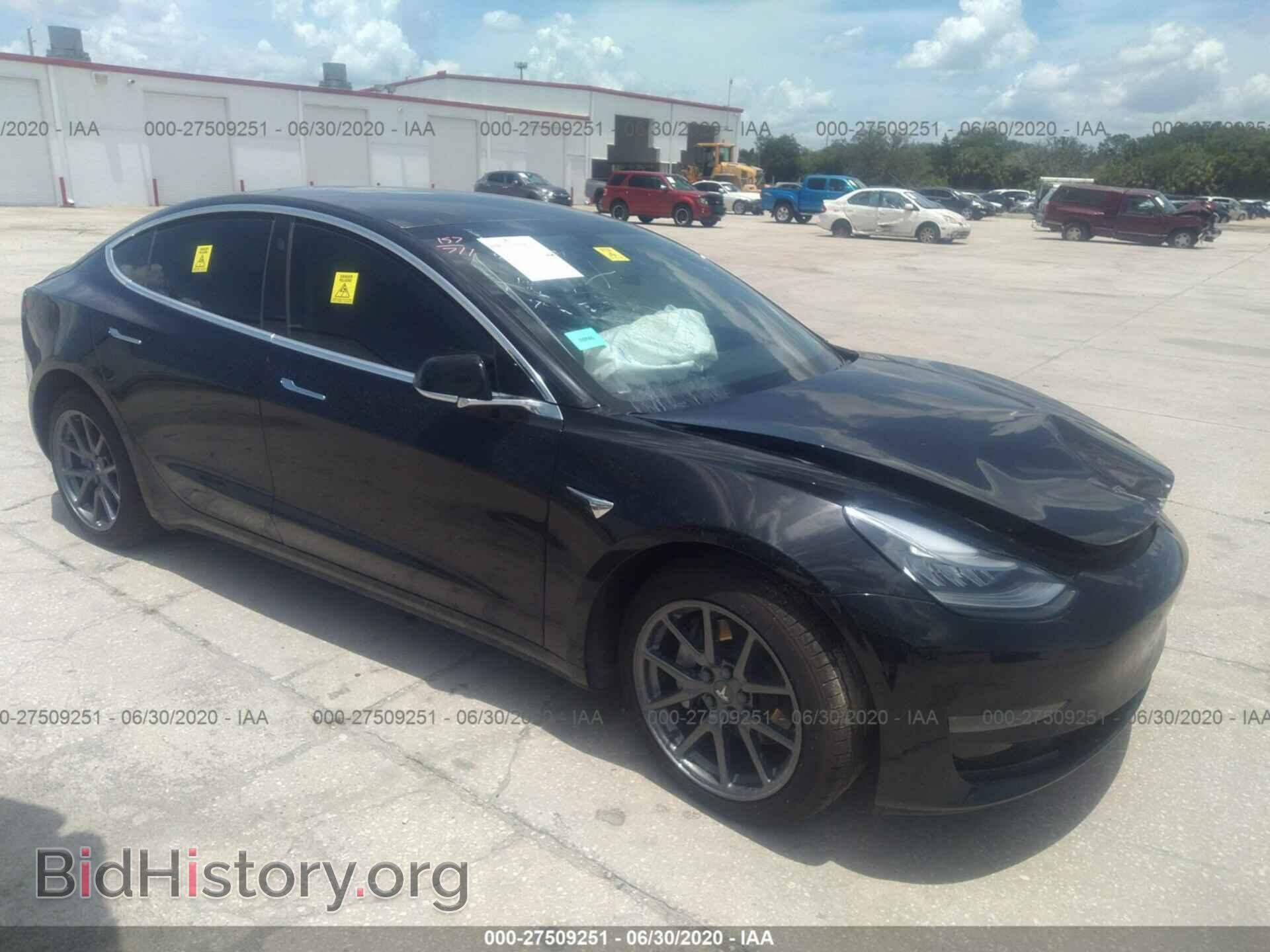 Photo 5YJ3E1EA9LF505000 - TESLA MODEL 3 2020
