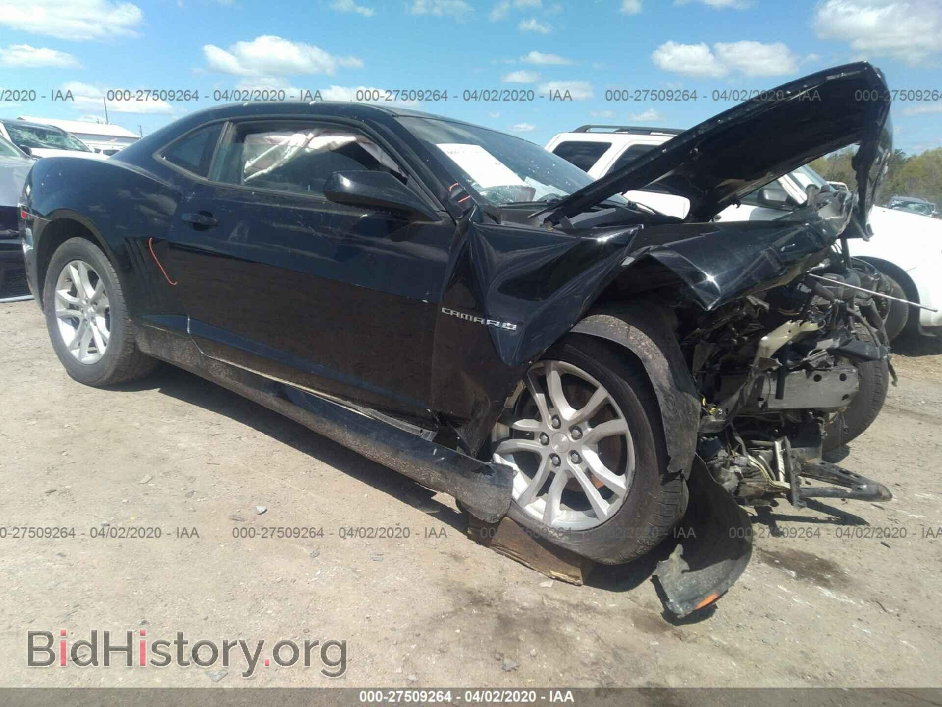 Photo 2G1FA1E35E9264045 - CHEVROLET CAMARO 2014