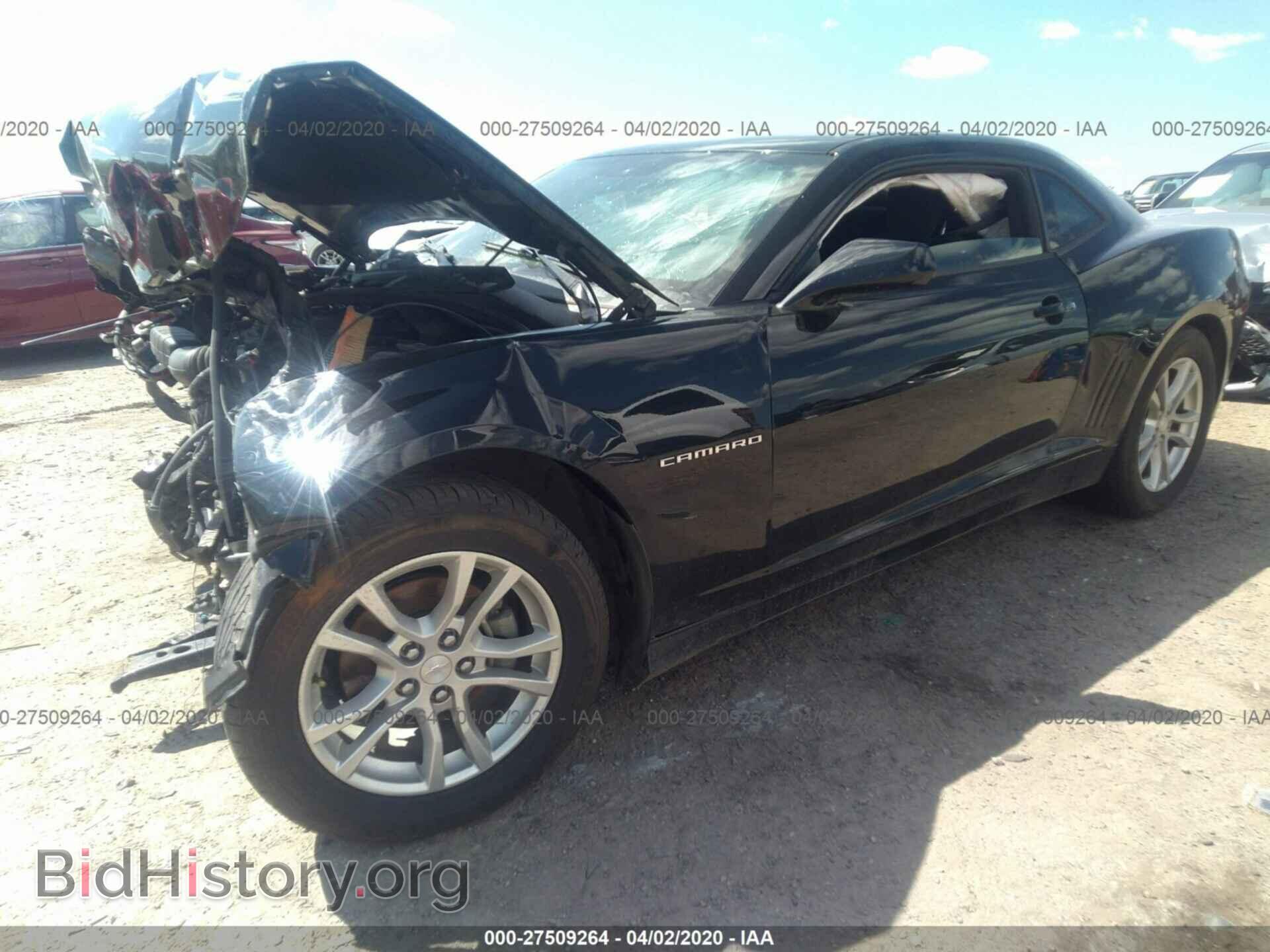 2014 CHEVROLET CAMARO - VIN: 2G1FA1E35E9264045 - Фото 2