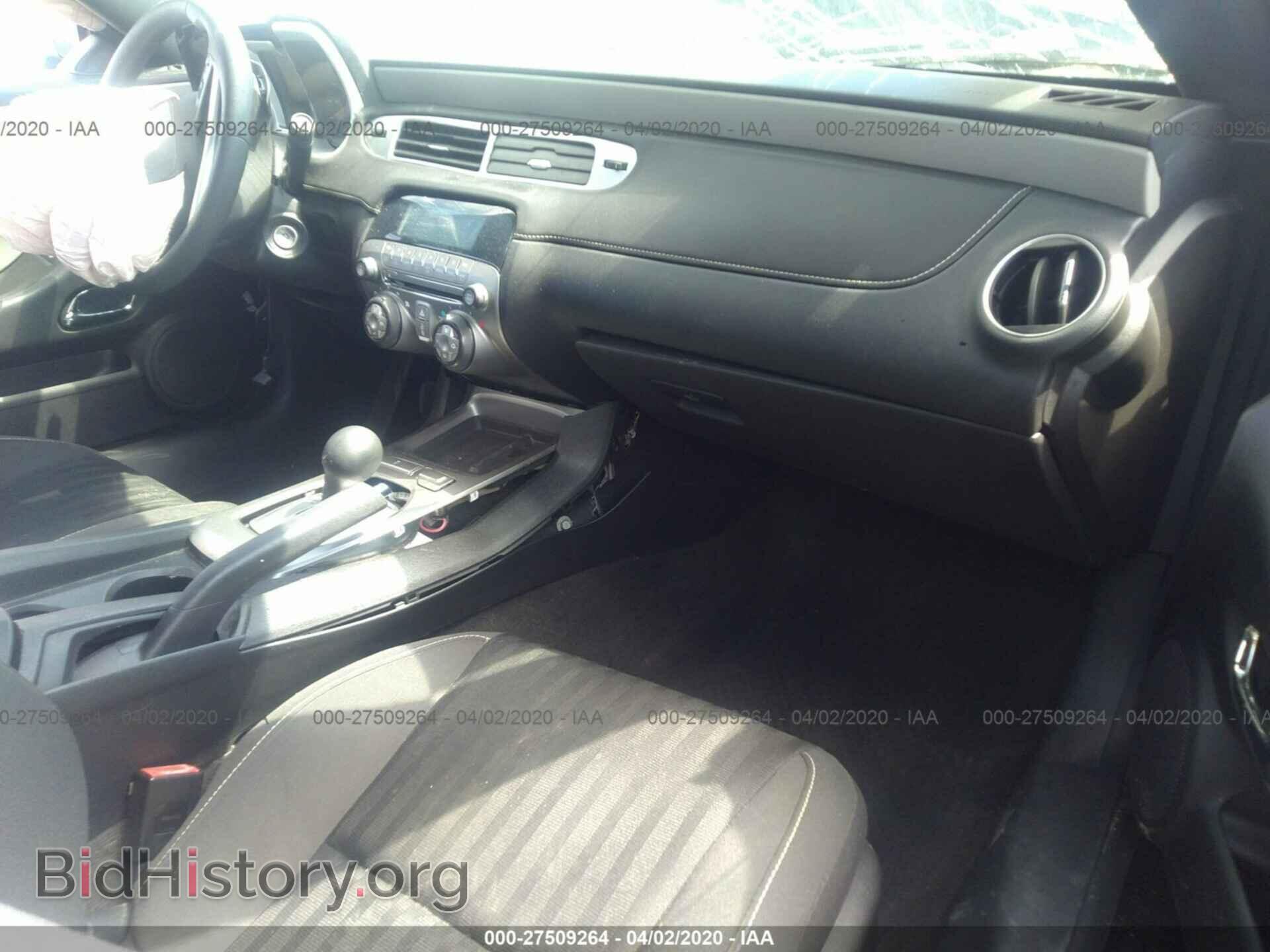 2014 CHEVROLET CAMARO - VIN: 2G1FA1E35E9264045 - Фото 5