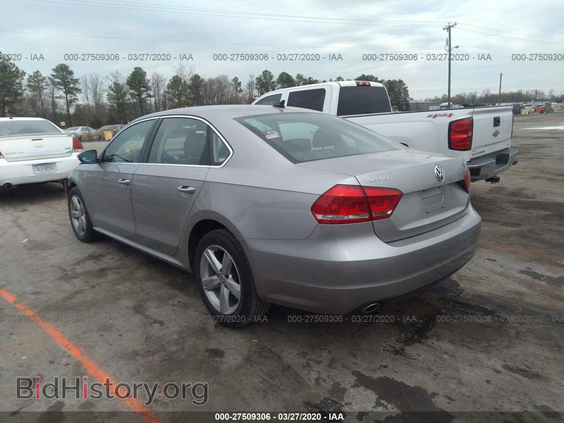 2012 VOLKSWAGEN PASSAT - VIN: 1VWBN7A39CC025569 - Фото 3