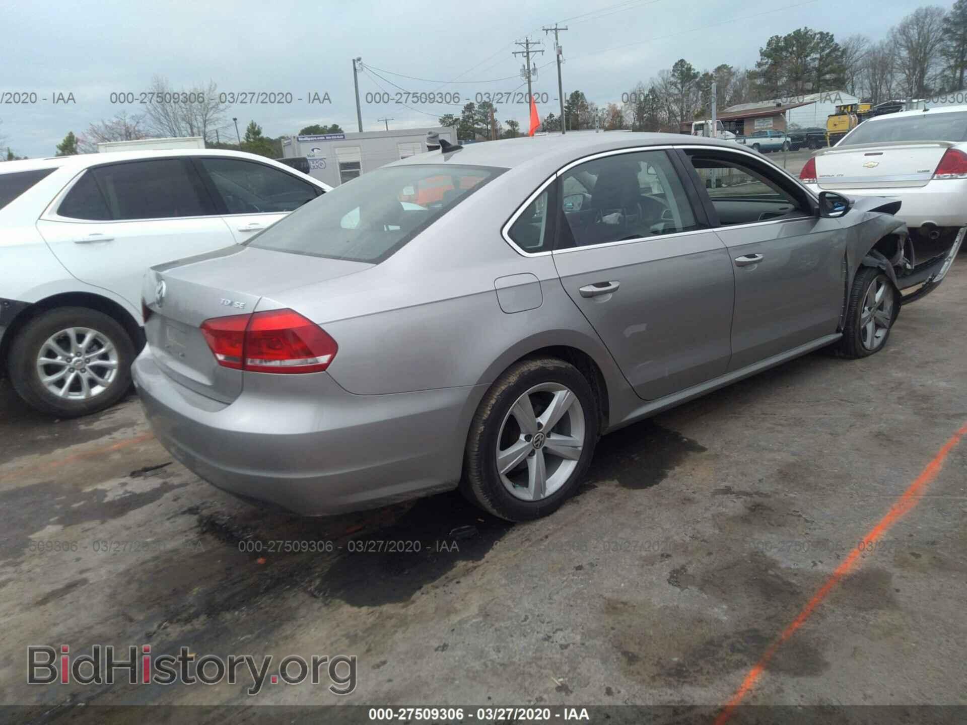 2012 VOLKSWAGEN PASSAT - VIN: 1VWBN7A39CC025569 - Фото 4