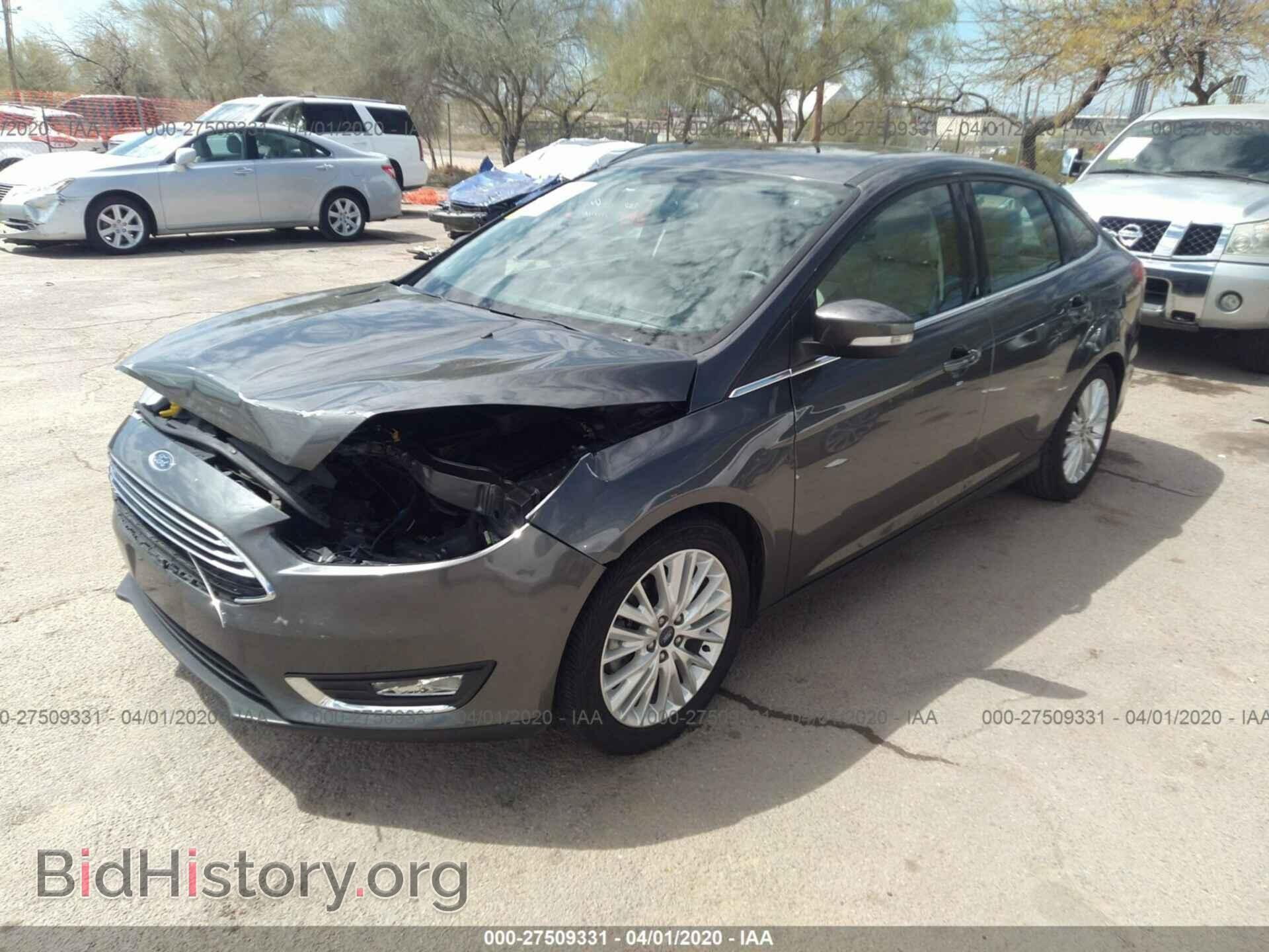 2018 FORD FOCUS - VIN: 1FADP3J26JL316927 - Фото 2