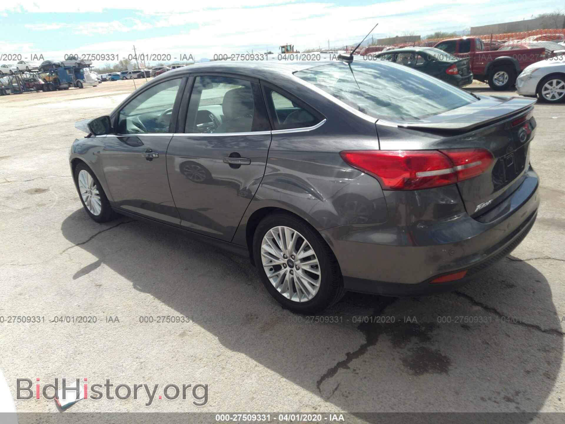 2018 FORD FOCUS - VIN: 1FADP3J26JL316927 - Фото 3