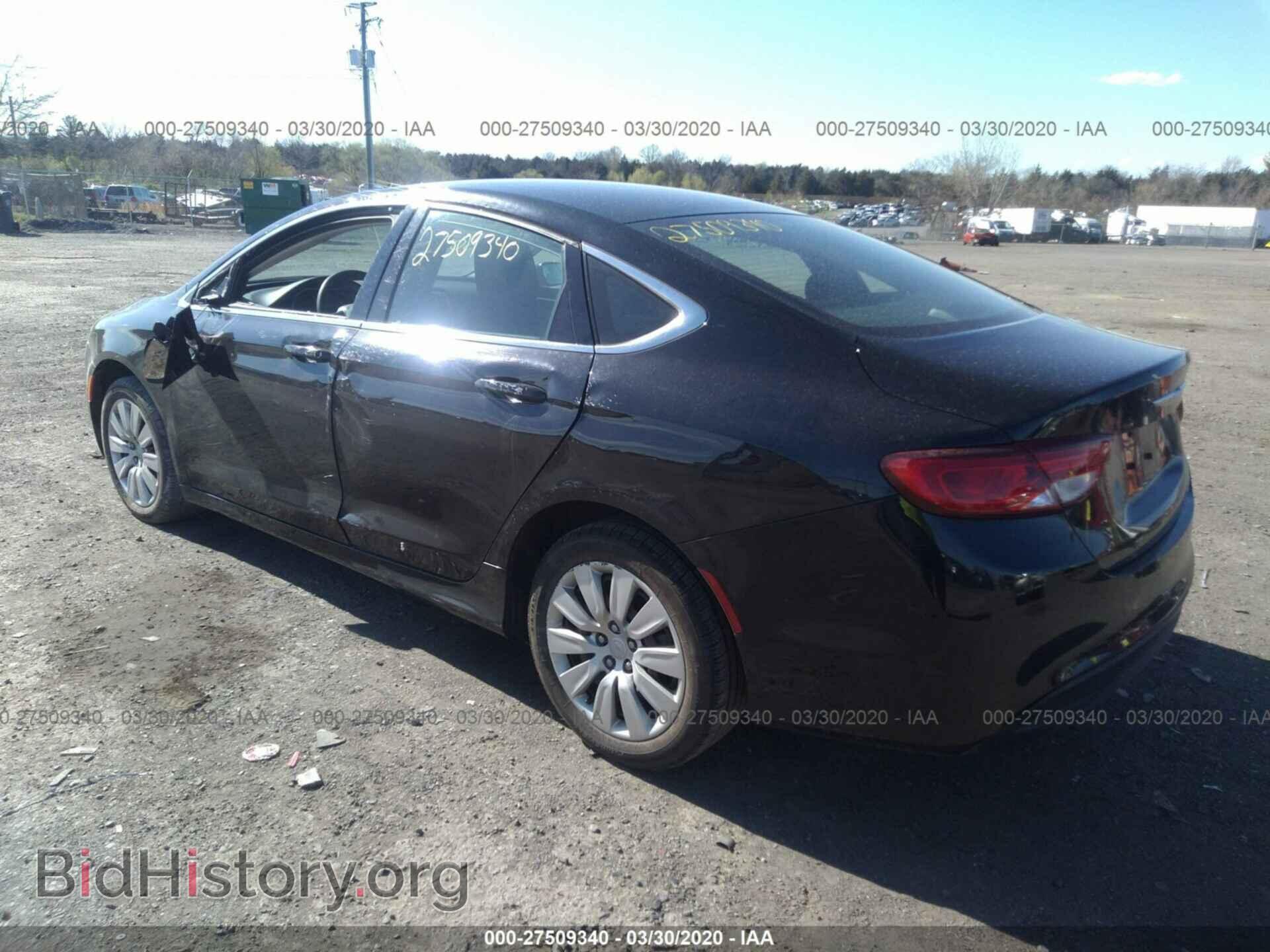 2015 CHRYSLER 200 - VIN: 1C3CCCFB0FN732501 - Фото 3