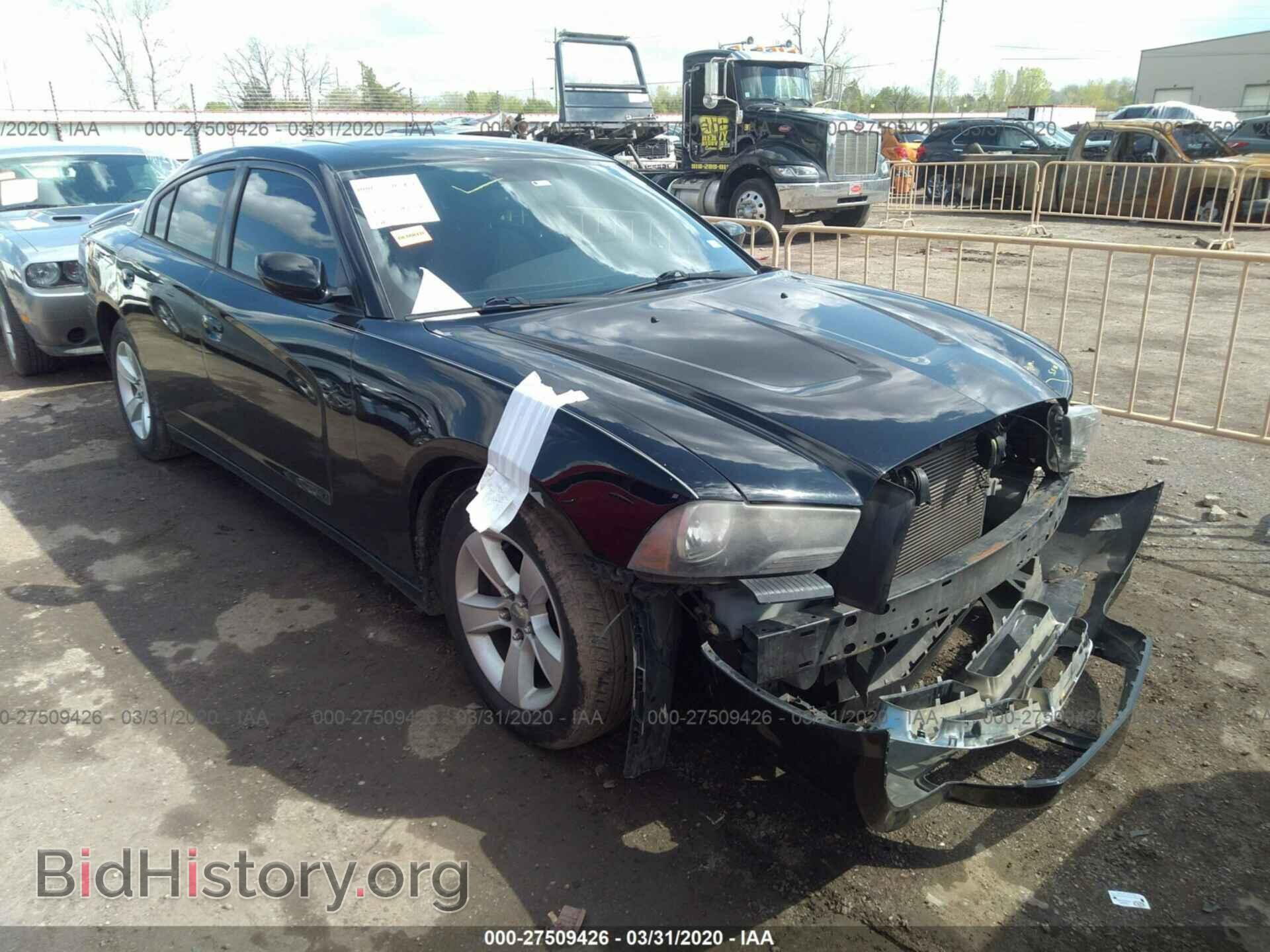 Photo 2C3CDXHG9CH164430 - DODGE CHARGER 2012