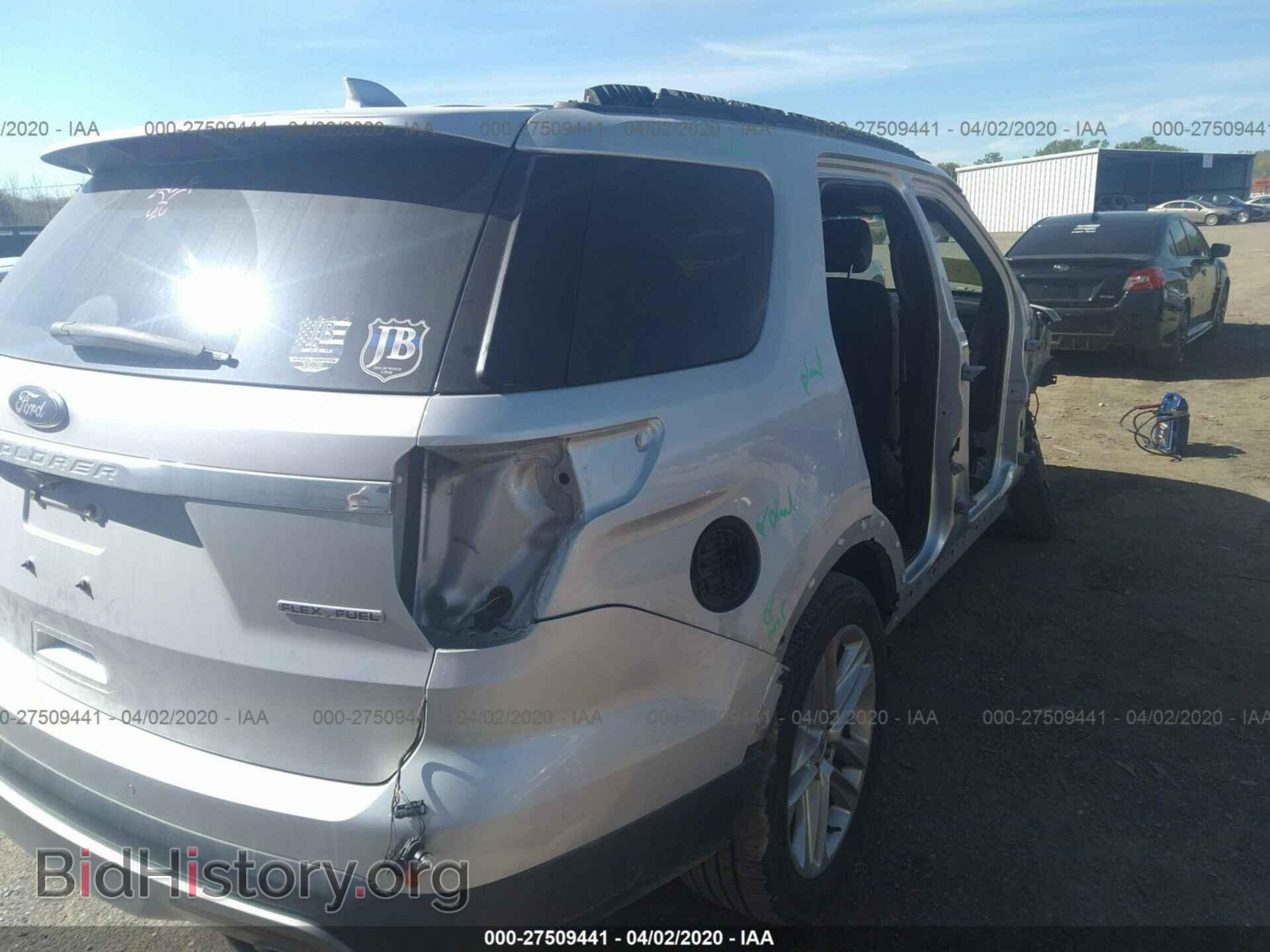 2016 FORD EXPLORER - VIN: 1FM5K7F8XGGC98866 - Фото 4