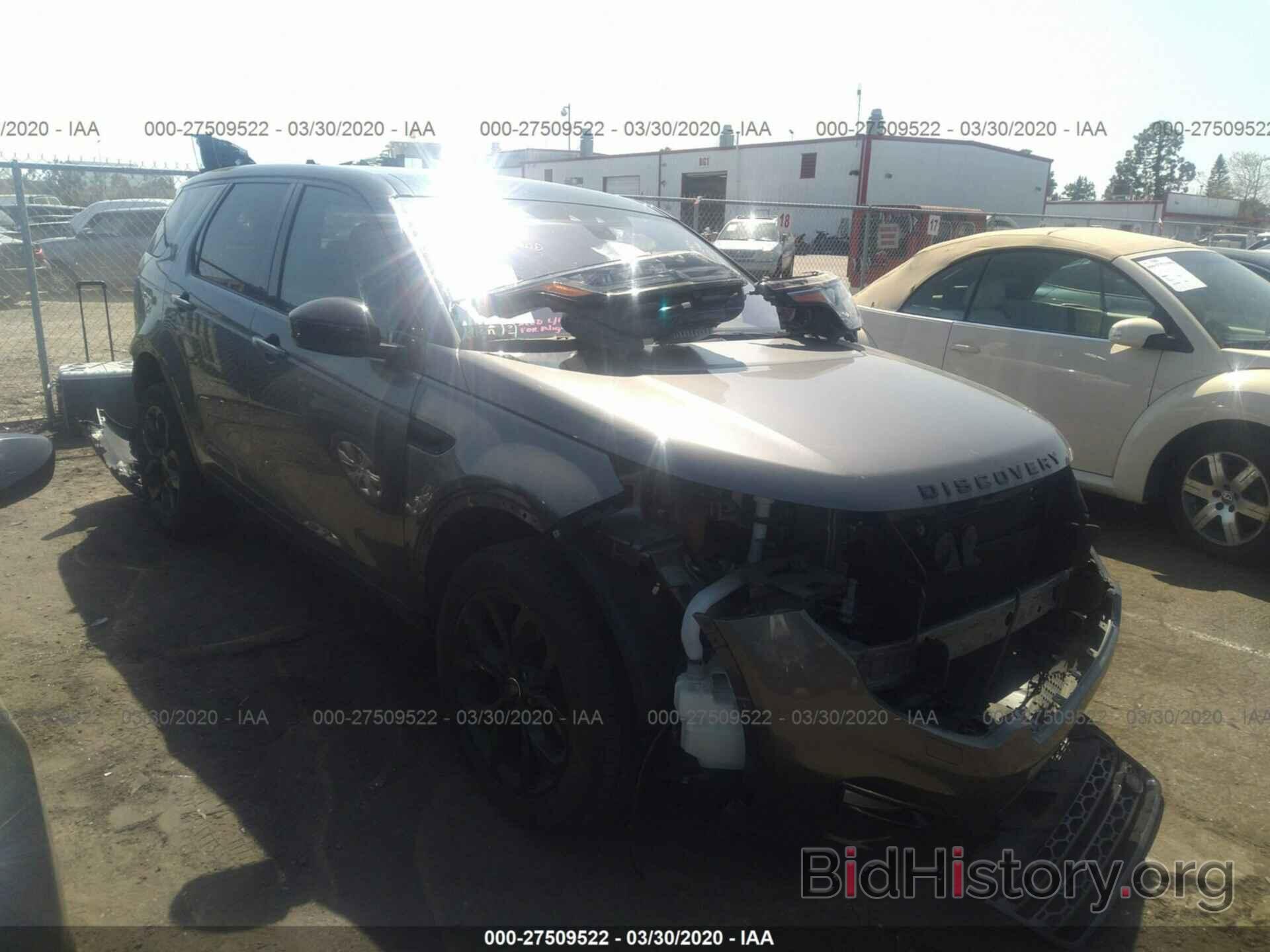 Photo SALCR2RX6JH736015 - LAND ROVER DISCOVERY SPORT 2018