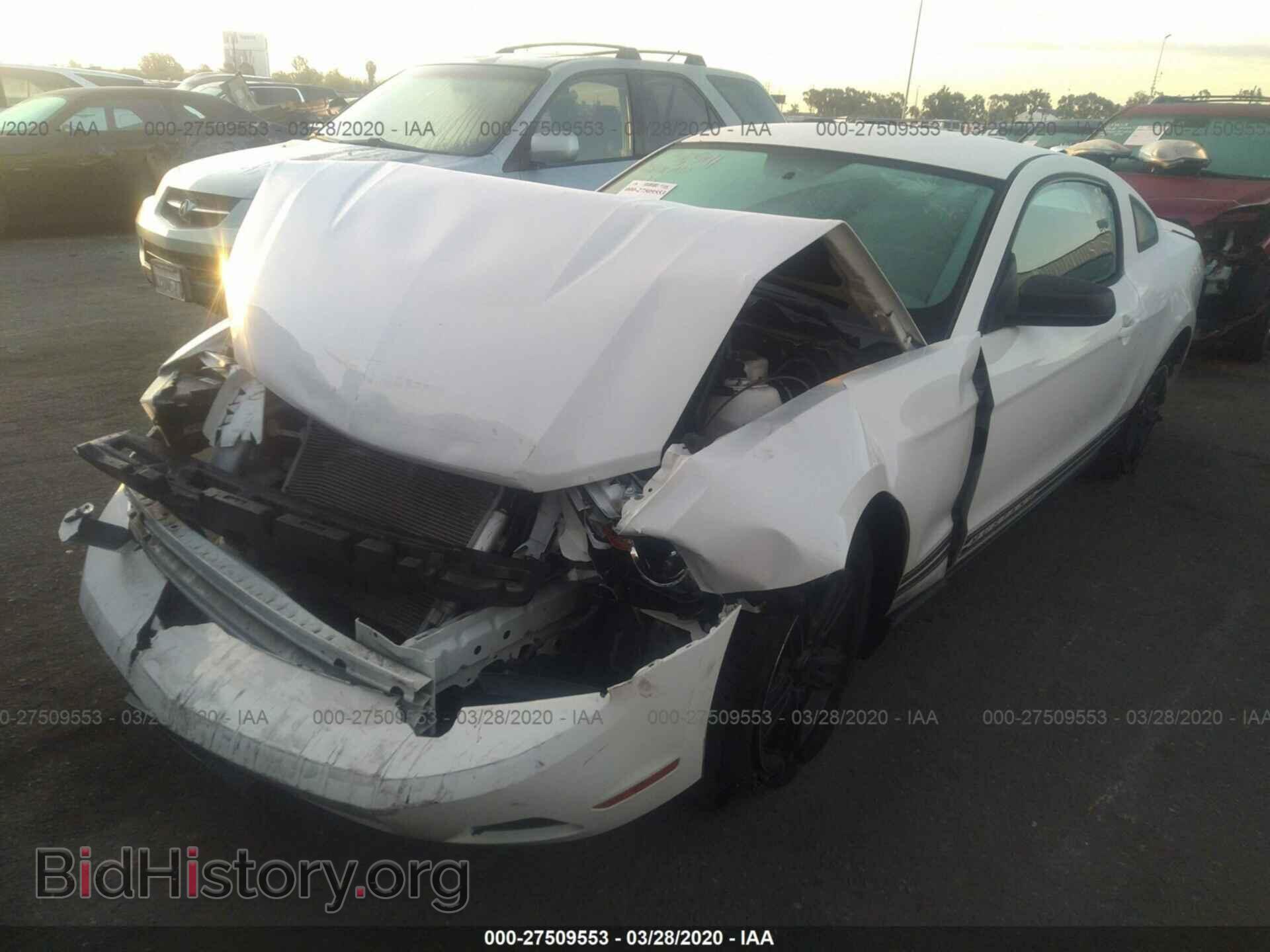 2012 FORD MUSTANG - VIN: 1ZVBP8AM3C5282482 - Фото 2