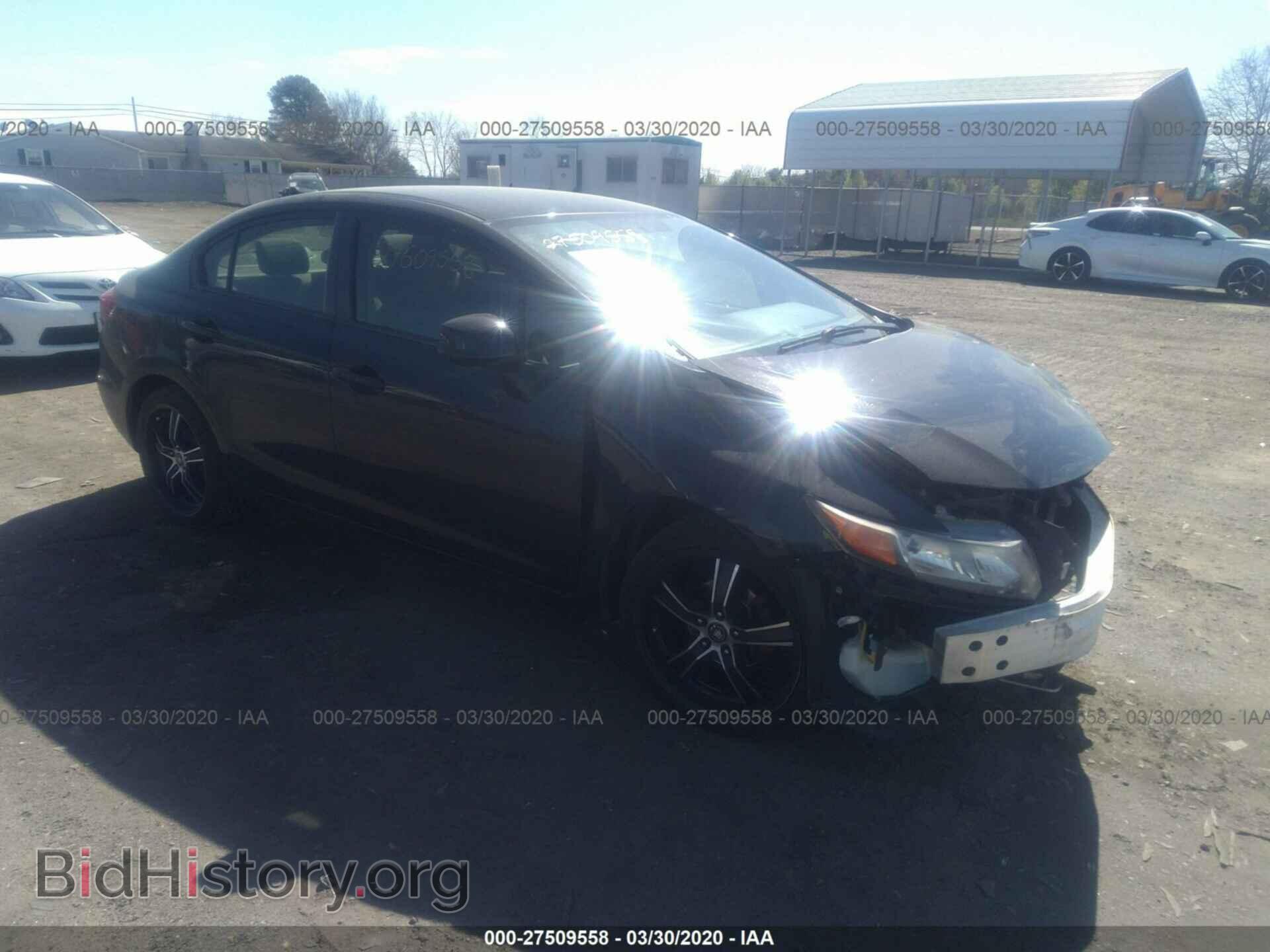Фотография JHMFB2F5XCS004423 - HONDA CIVIC 2012