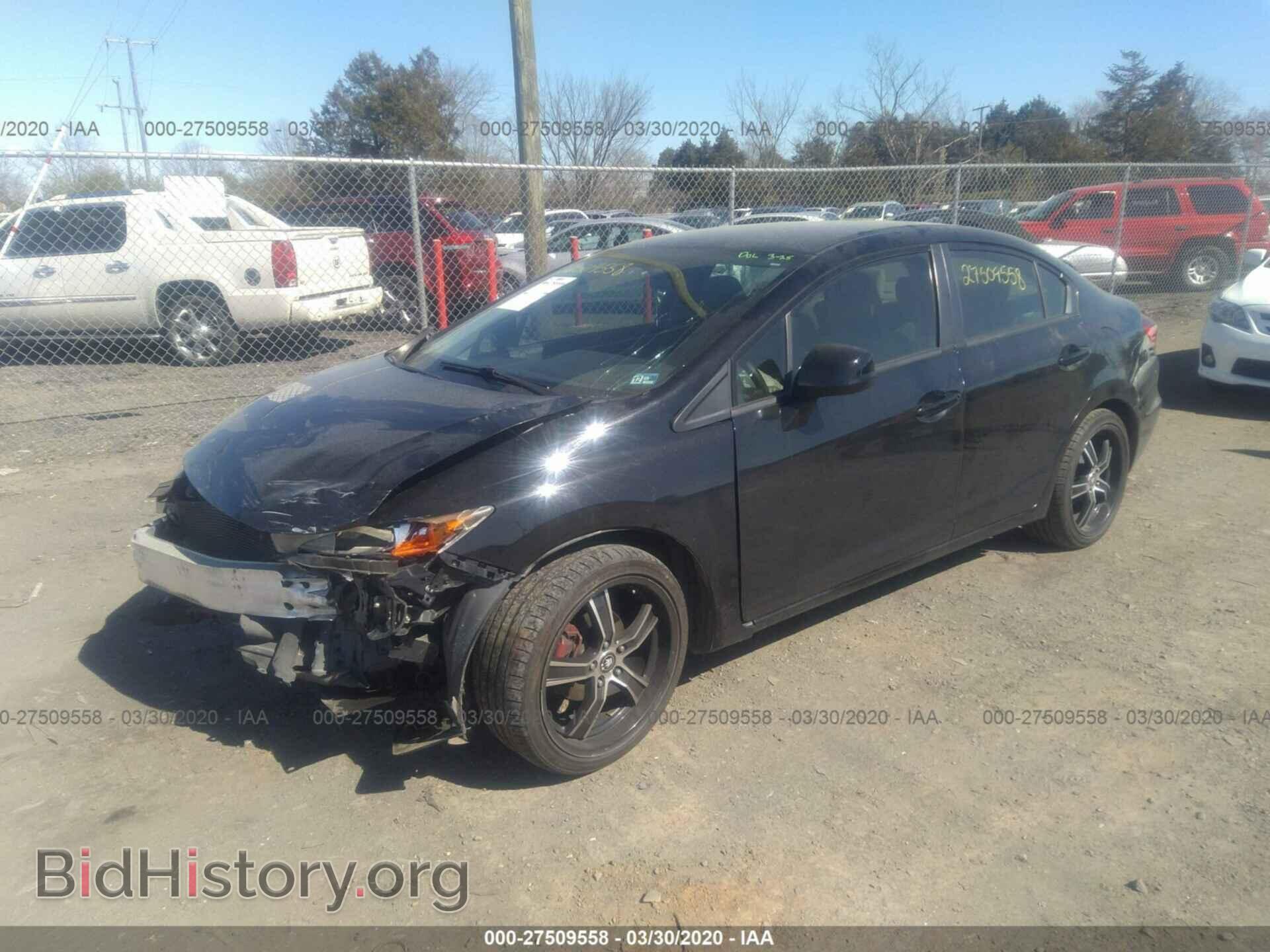 2012 HONDA CIVIC - VIN: JHMFB2F5XCS004423 - Фото 2