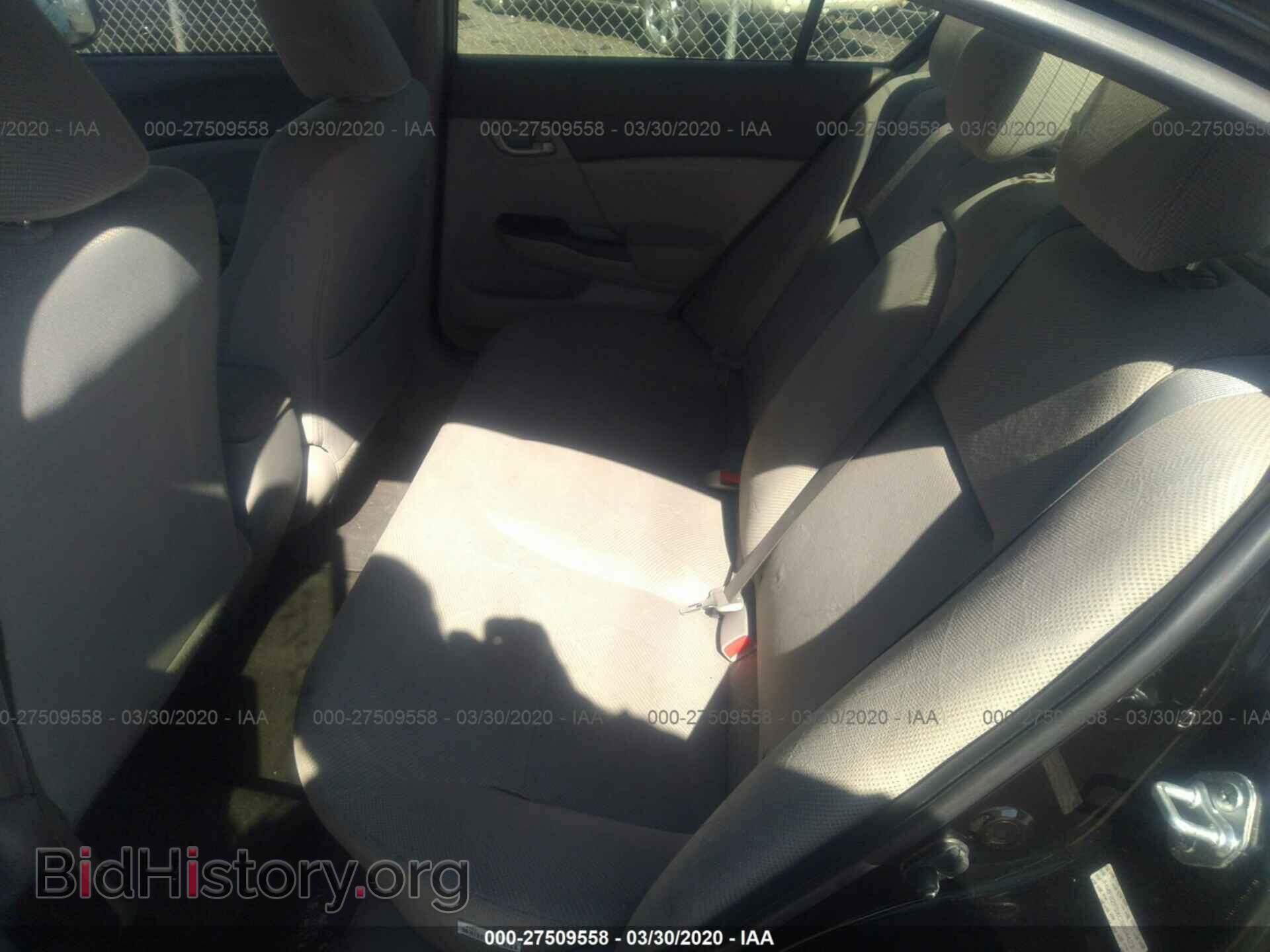 2012 HONDA CIVIC - VIN: JHMFB2F5XCS004423 - Фото 8