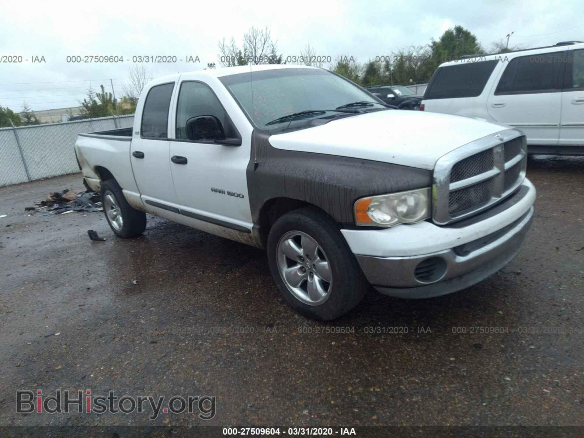 Фотография 3D7HA18N12G110954 - DODGE RAM 1500 2002