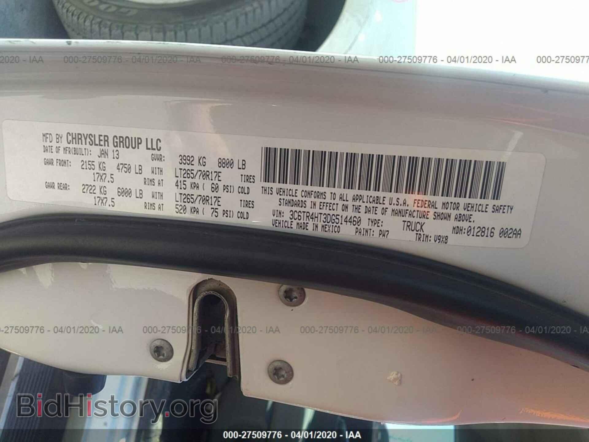 2013 RAM 2500 - VIN: 3C6TR4HT3DG514460 - Photo 9