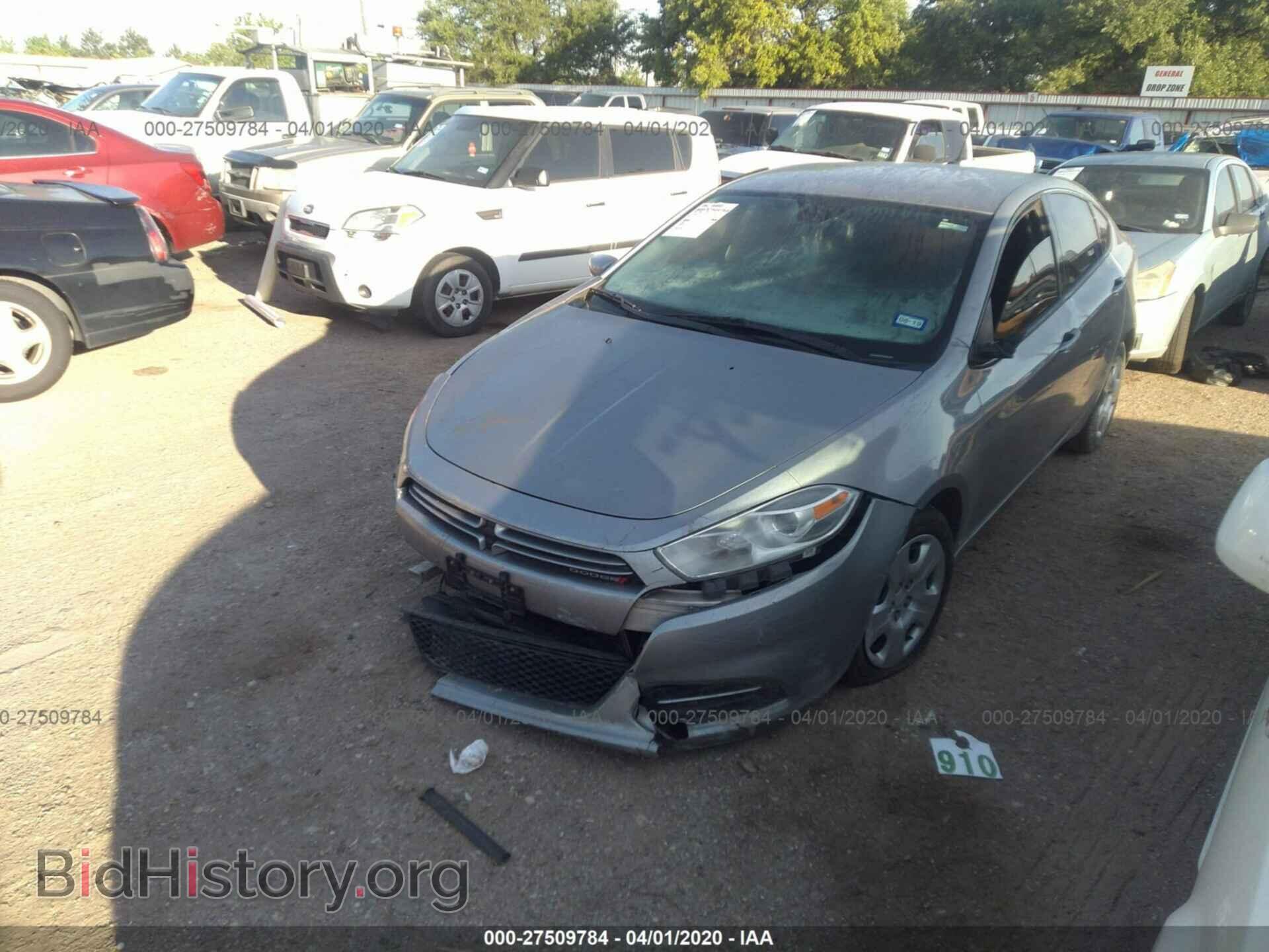 2015 DODGE DART - VIN: 1C3CDFAA6FD316004 - Фото 2