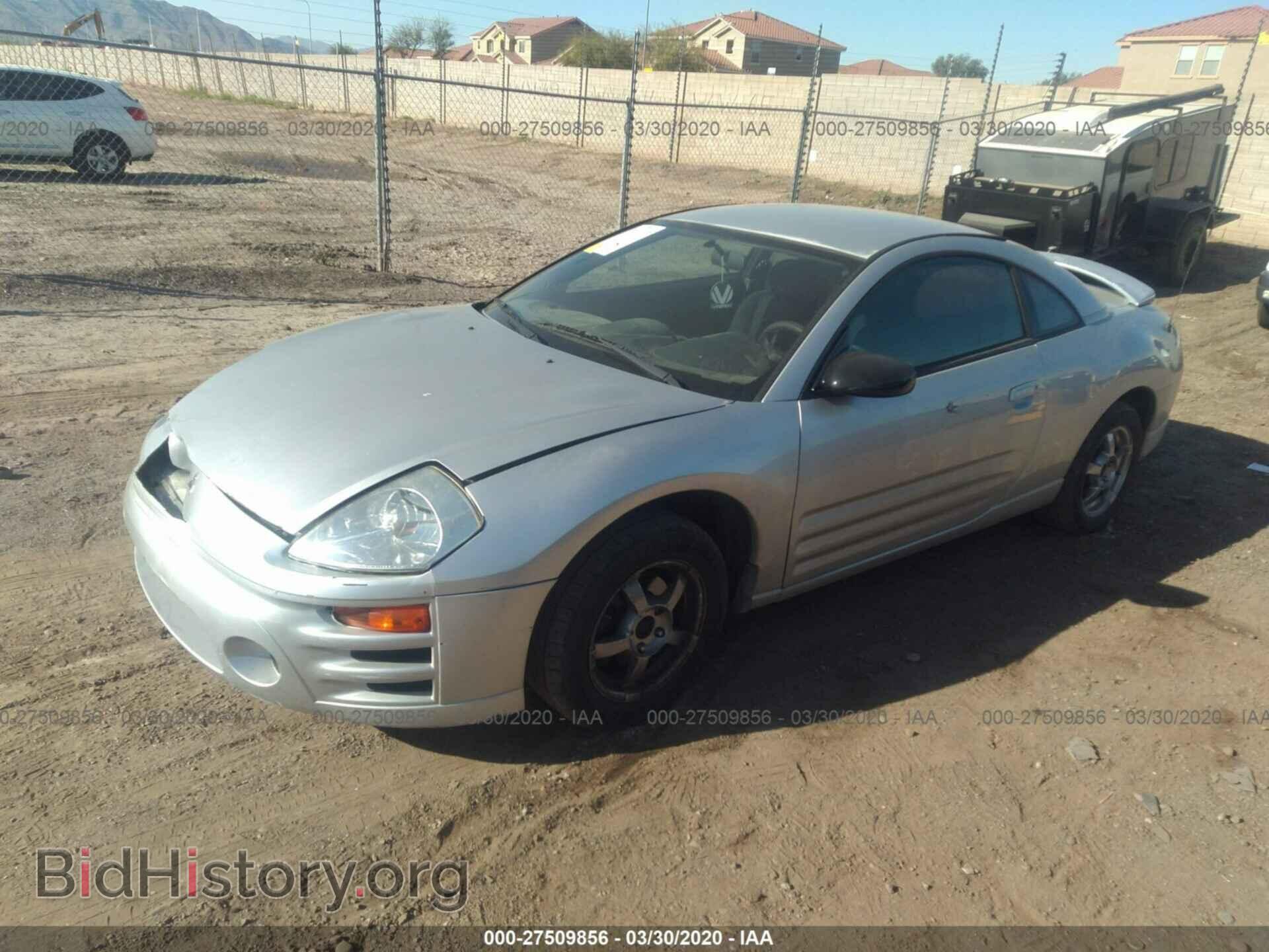 2003 MITSUBISHI ECLIPSE - VIN: 4A3AC34G93E141724 - Photo 2