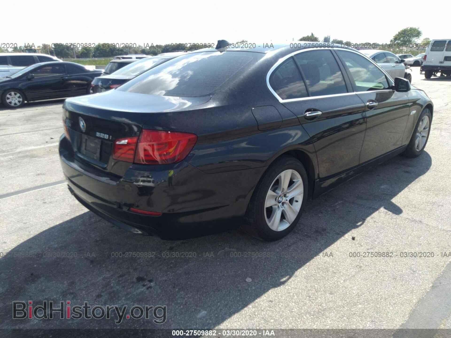 2013 BMW 528 - VIN: WBAXH5C50DDW14229 - Фото 4