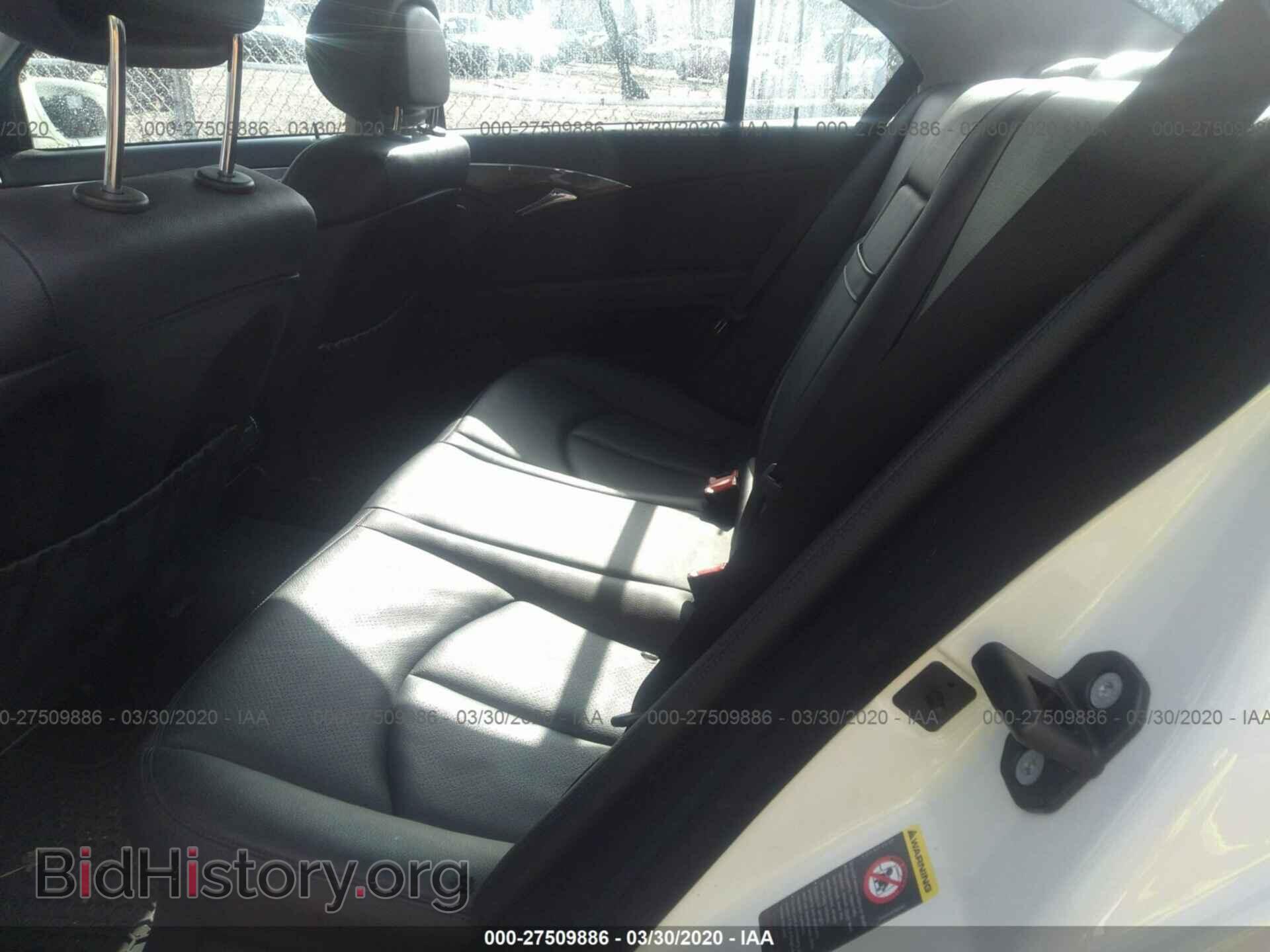 2009 MERCEDES-BENZ E-CLASS - VIN: WDBUF87X09B380006 - Фото 8
