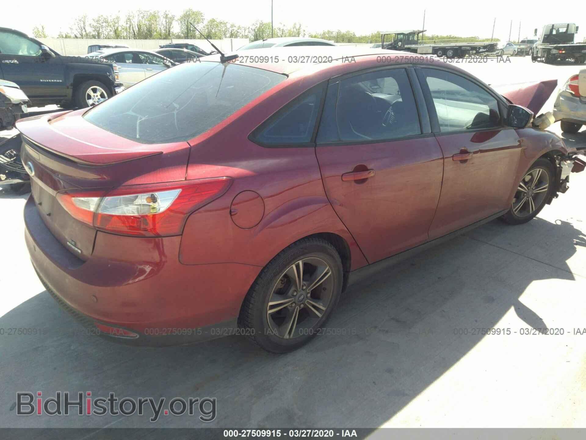 2014 FORD FOCUS - VIN: 1FADP3F29EL168397 - Фото 4
