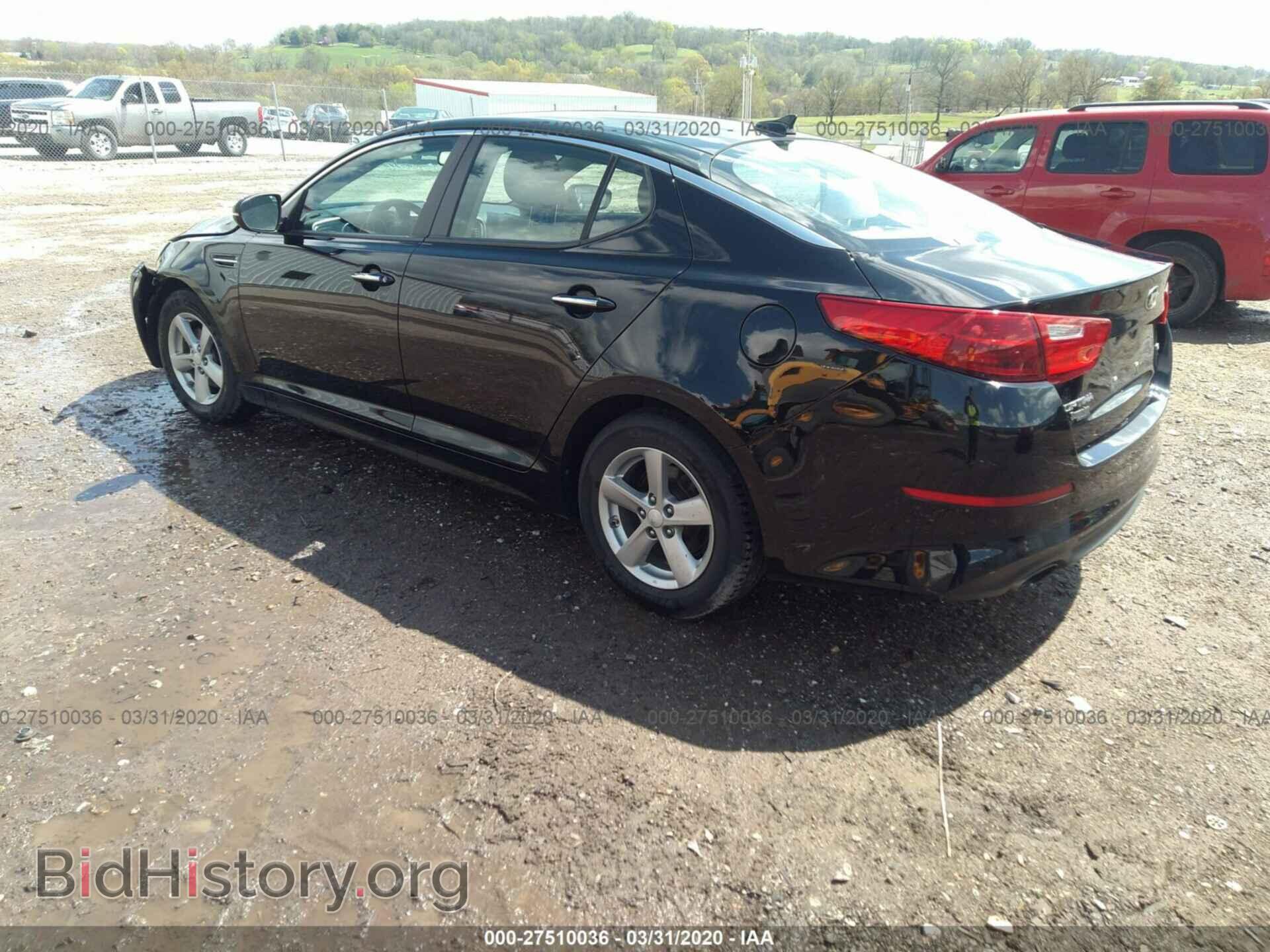 2015 KIA OPTIMA - VIN: 5XXGM4A73FG389777 - Photo 3