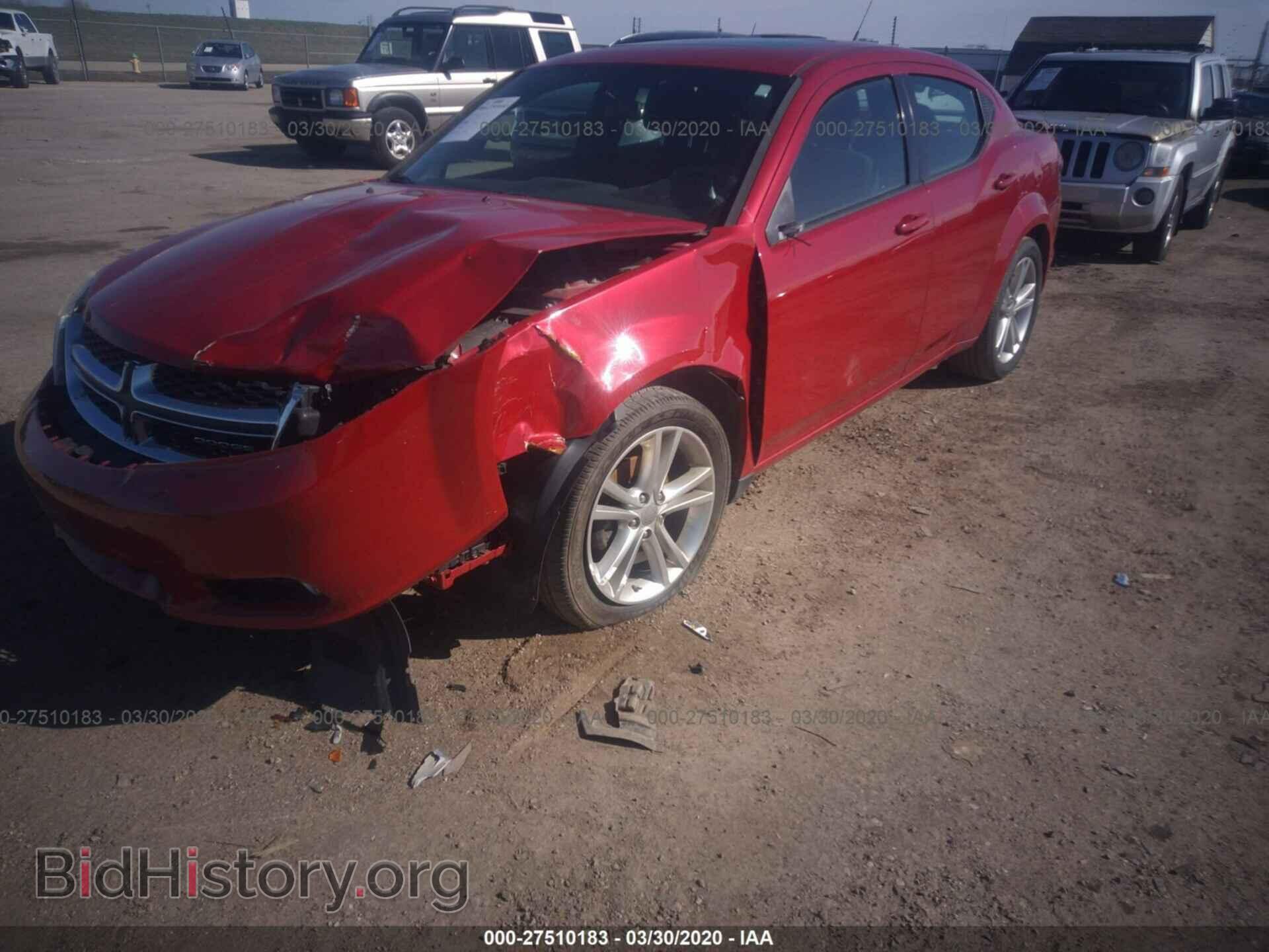 2011 DODGE AVENGER - VIN: 1B3BD1FG8BN508862 - Фото 2