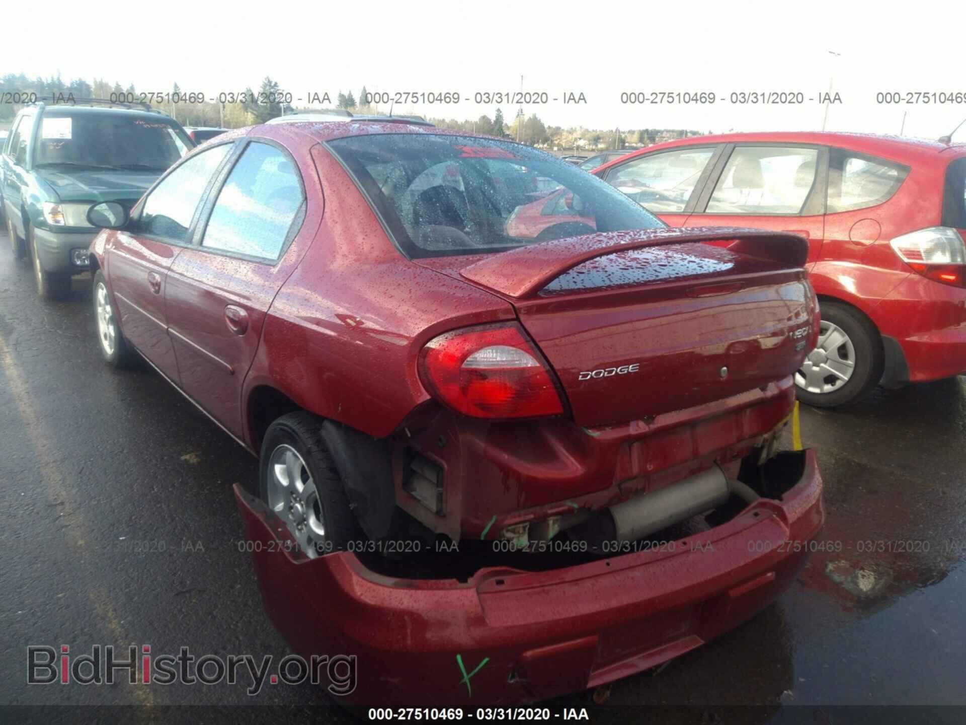 2003 DODGE NEON - VIN: 1B3ES56CX3D133863 - Фото 3
