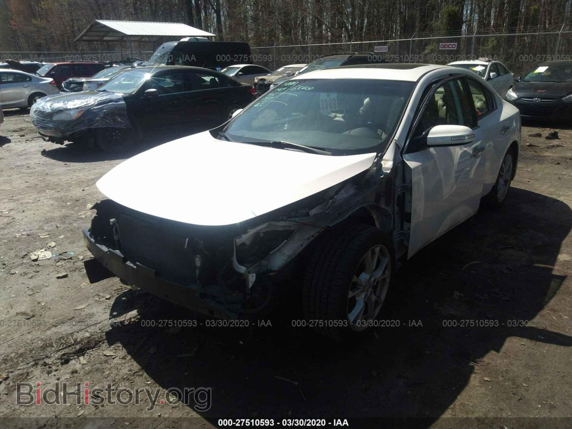 2014 NISSAN MAXIMA - VIN: 1N4AA5AP7EC457913 - Фото 2