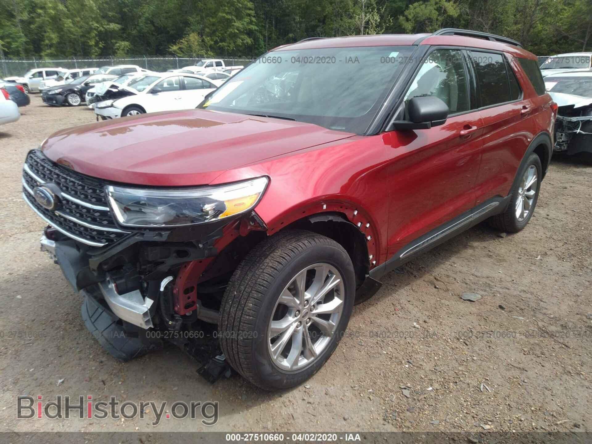 2020 FORD EXPLORER - VIN: 1FMSK7DH1LGA58539 - Фото 2