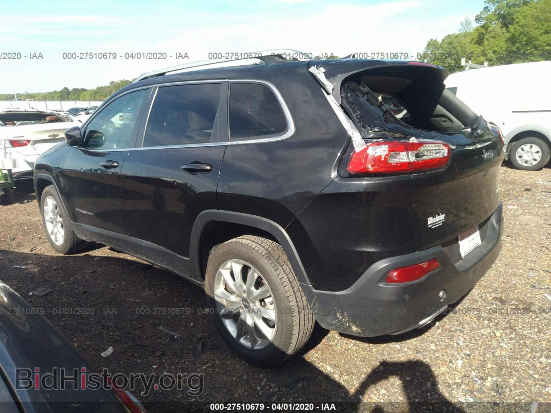 2016 JEEP CHEROKEE - VIN: 1C4PJLDB0GW264285 - Фото 3