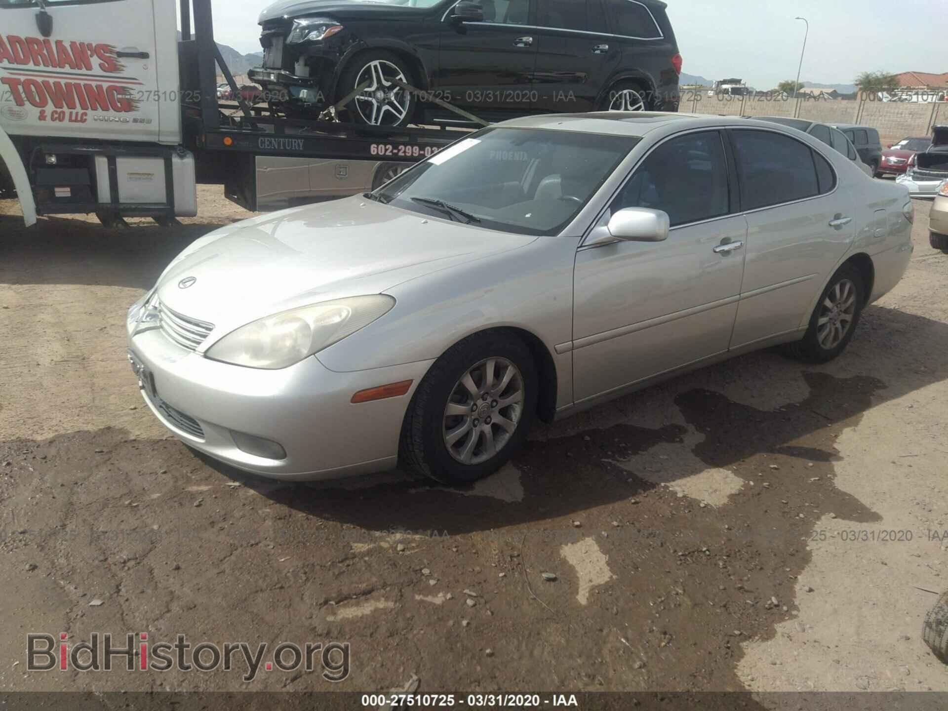 2003 LEXUS ES - VIN: JTHBF30G936012766 - Фото 2