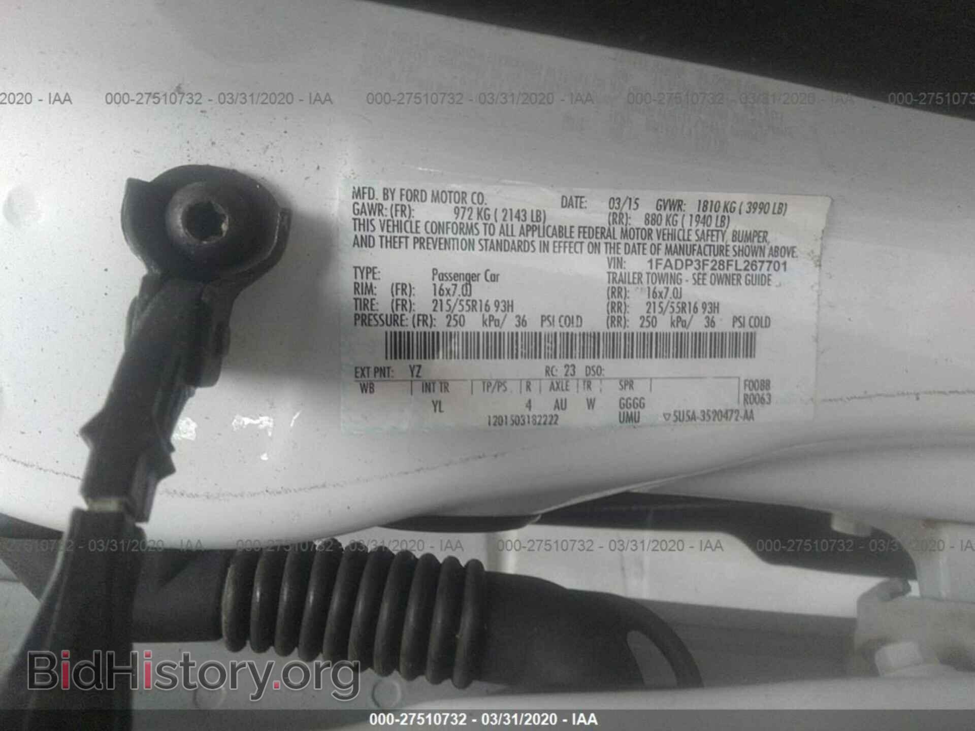 2015 FORD FOCUS - VIN: 1FADP3F28FL267701 - Photo 9