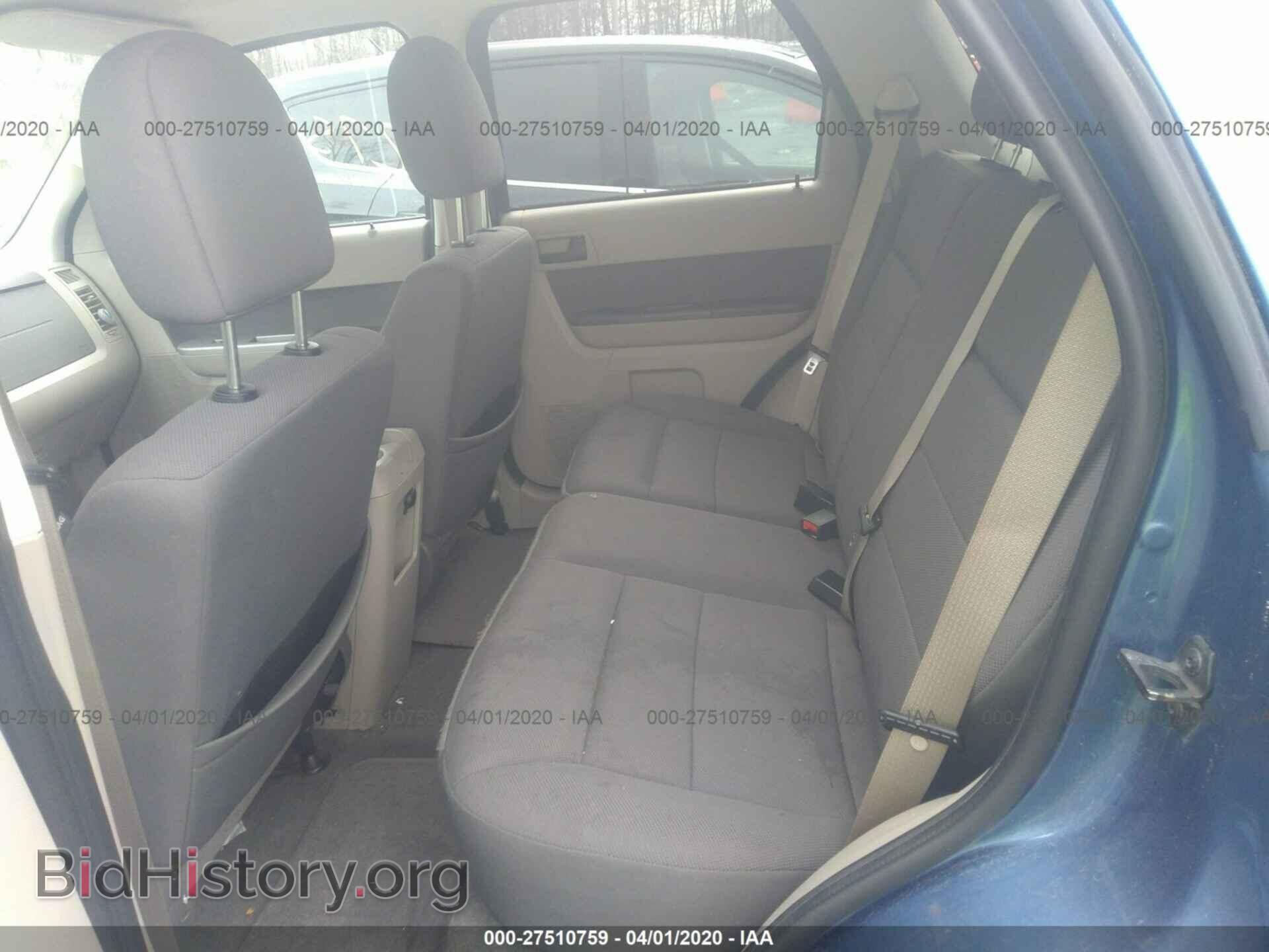 2009 FORD ESCAPE - VIN: 1FMCU93G09KD03775 - Фото 8