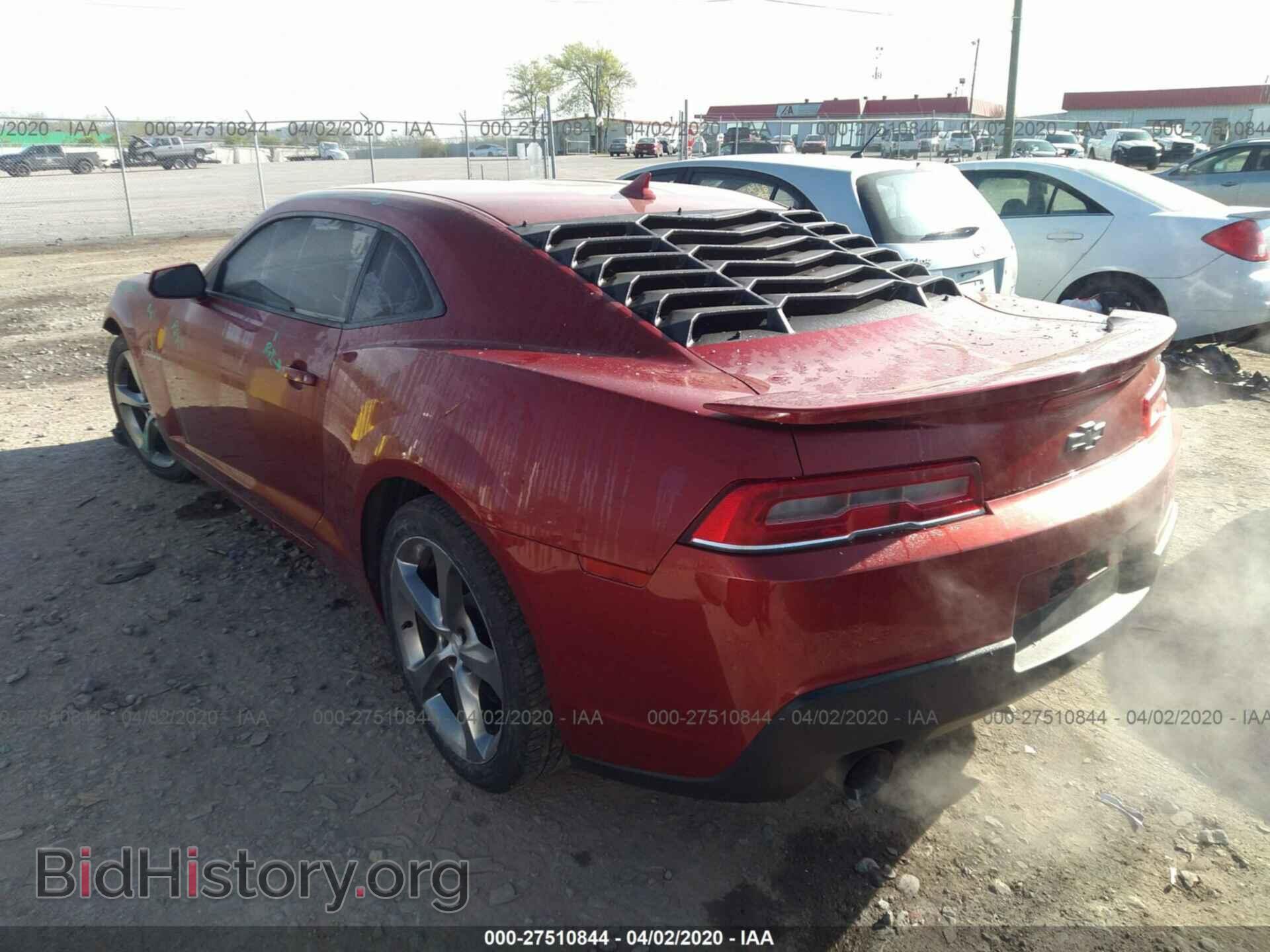 2014 CHEVROLET CAMARO - VIN: 2G1FB1E35E9167201 - Photo 3