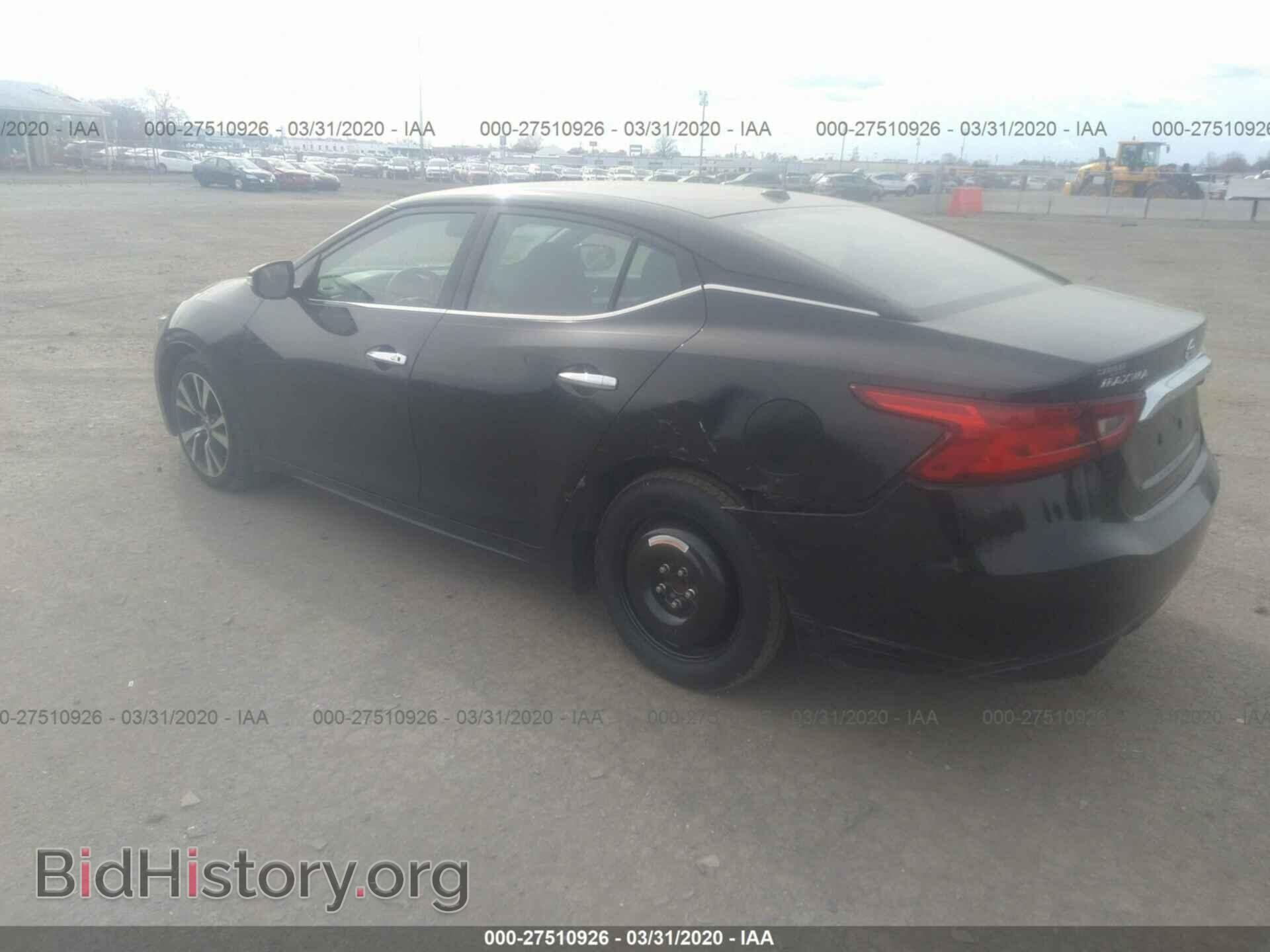 2016 NISSAN MAXIMA - VIN: 1N4AA6AP1GC440078 - Фото 3