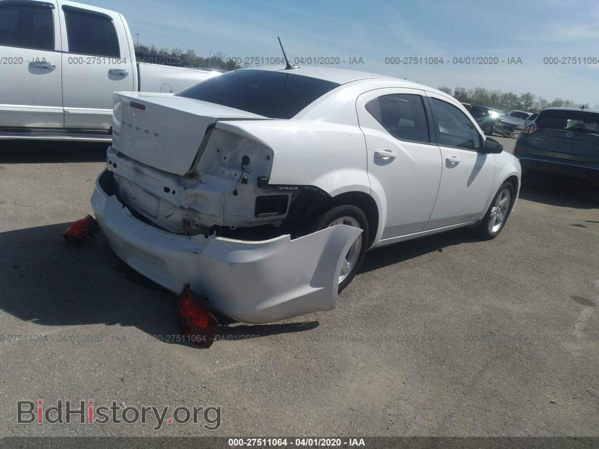 2013 DODGE AVENGER - VIN: 1C3CDZAB0DN536563 - Фото 4