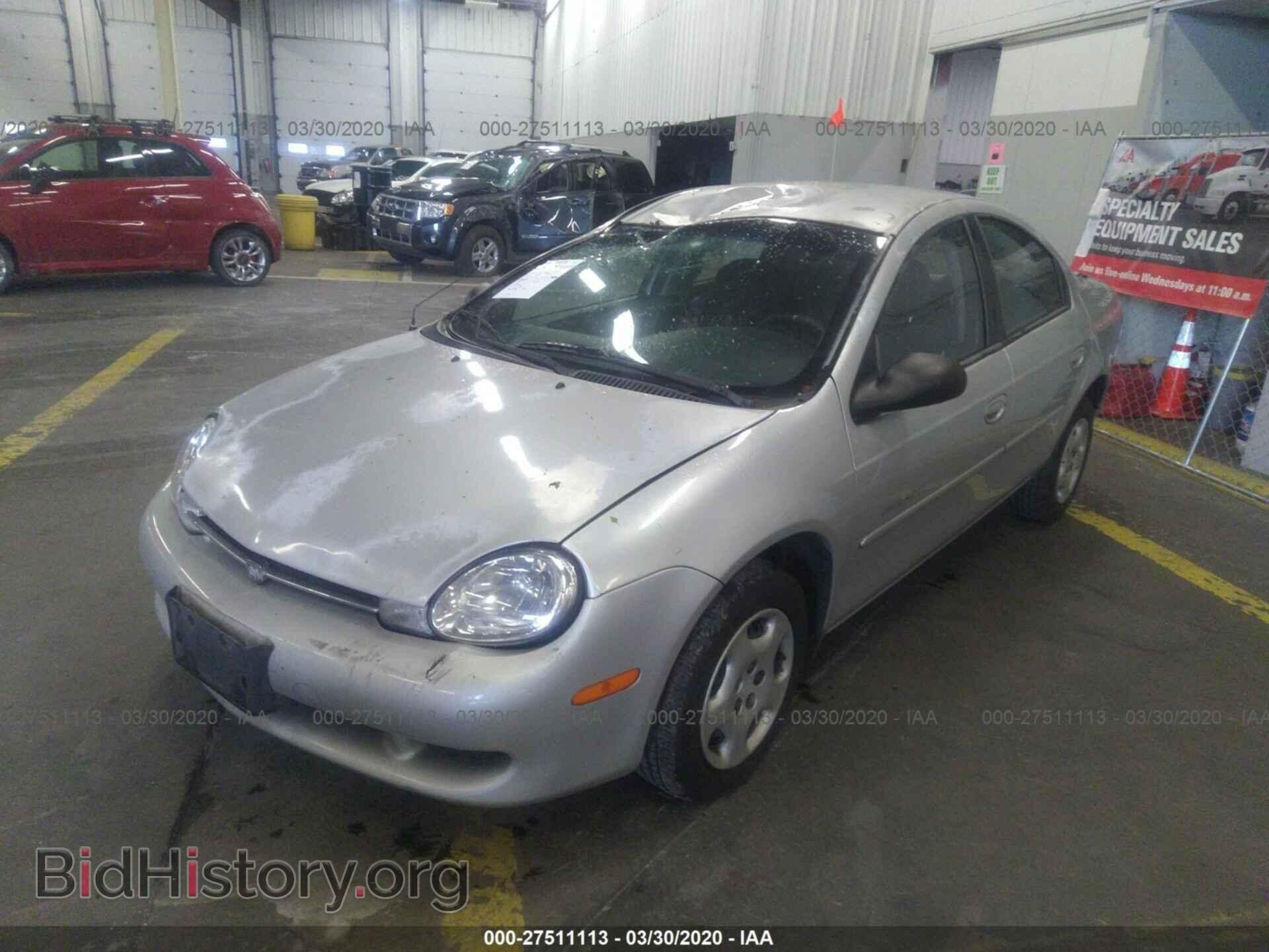 2000 DODGE NEON - VIN: 1B3ES46C0YD629143 - Фото 2