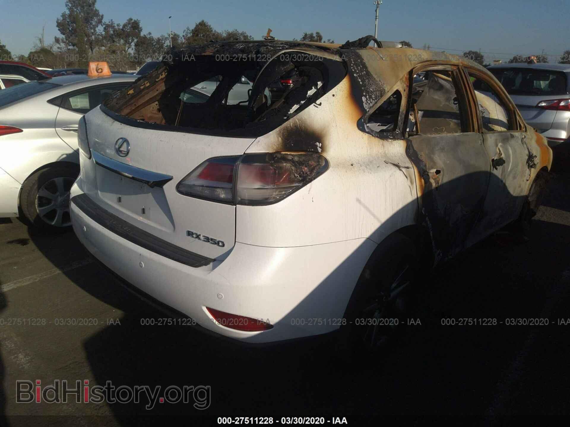 2015 LEXUS RX - VIN: 2T2BK1BAXFC297917 - Фото 4