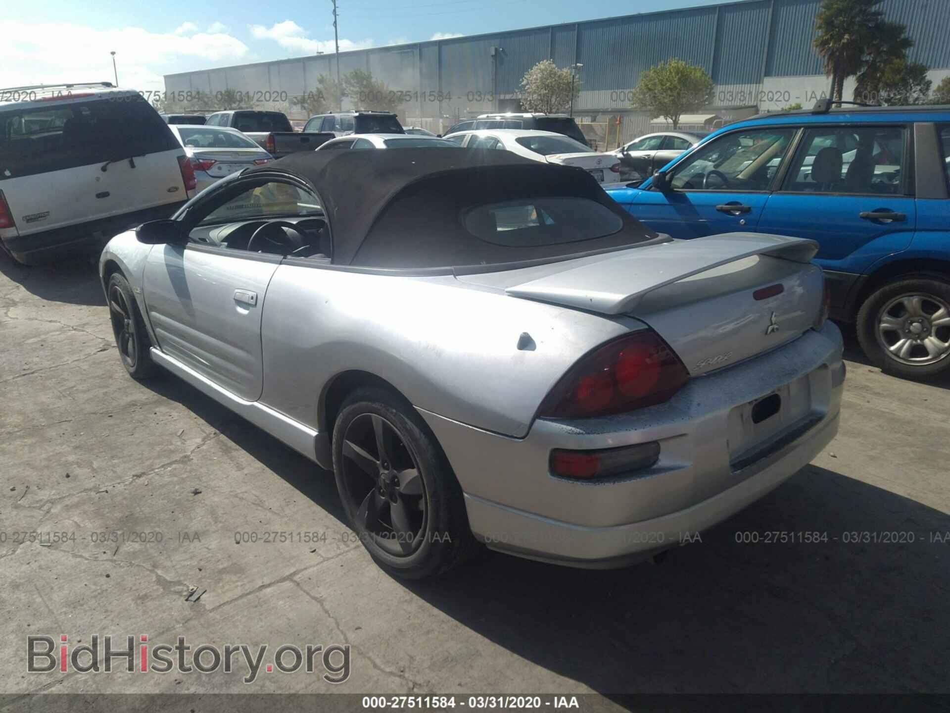 2003 MITSUBISHI ECLIPSE - VIN: 4A3AE55H63E027550 - Photo 3