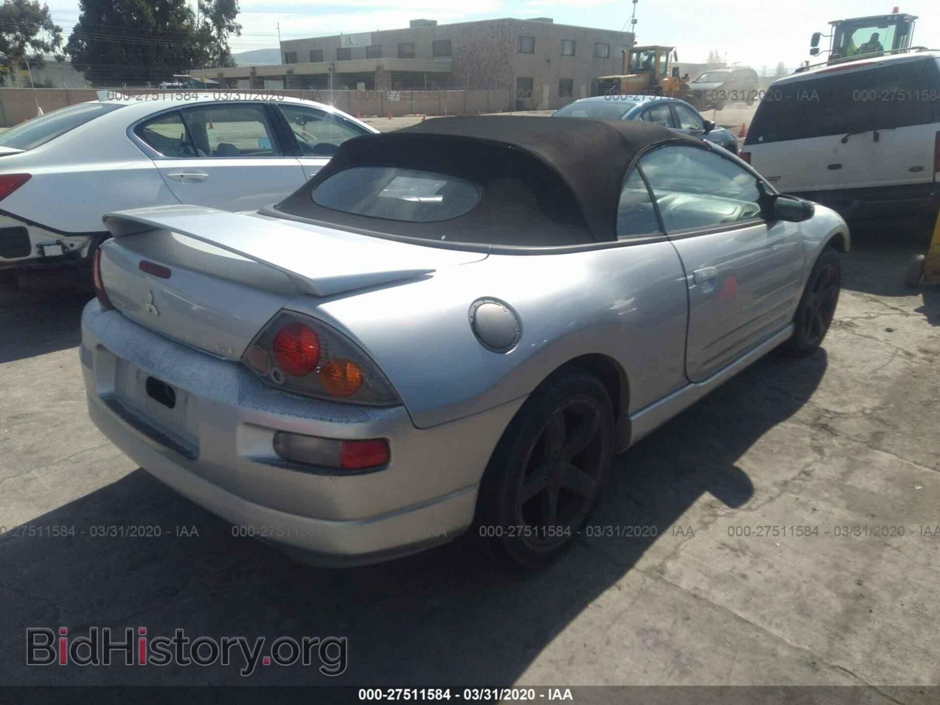 2003 MITSUBISHI ECLIPSE - VIN: 4A3AE55H63E027550 - Photo 4