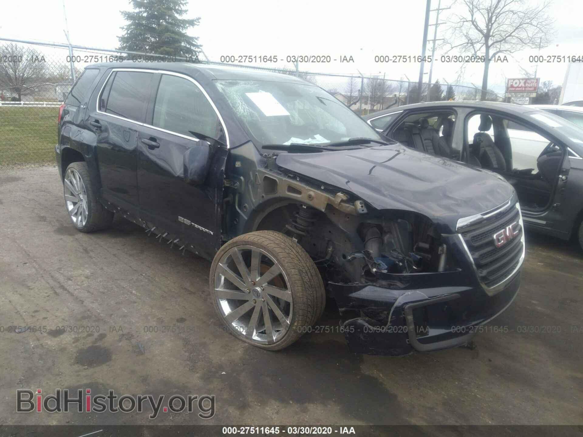 Фотография 2GKALMEKXH6212036 - GMC TERRAIN 2017